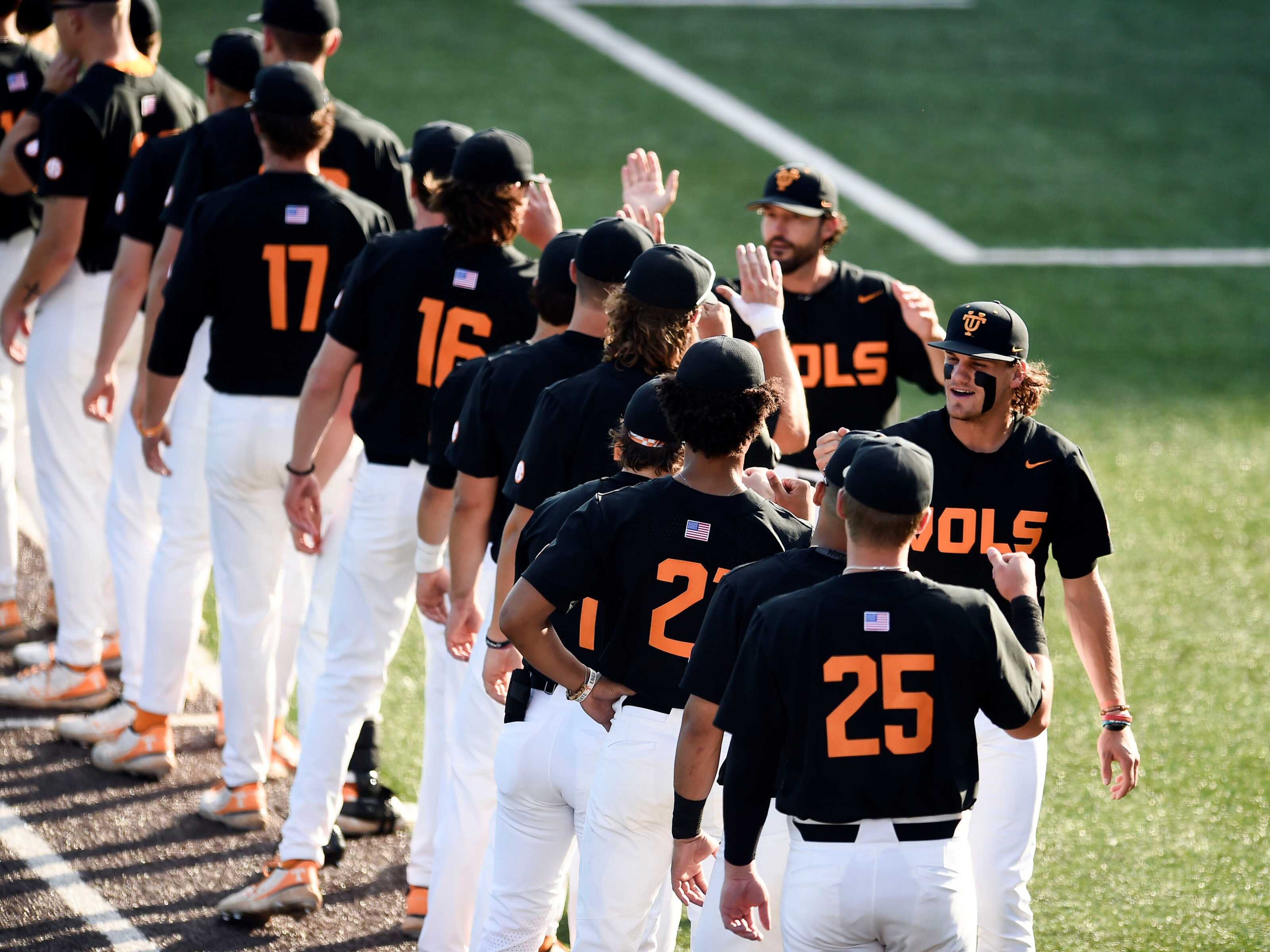 2023 Tennessee Vols' baseball's potential starting lineup
