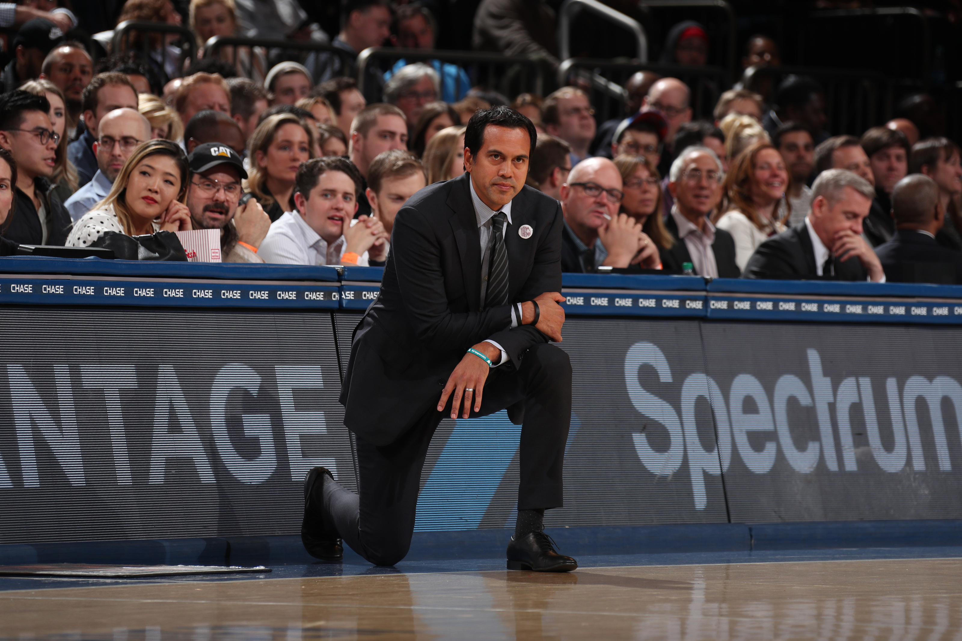 Erik Spoelstra started out as a video coordinator with the Heat in
