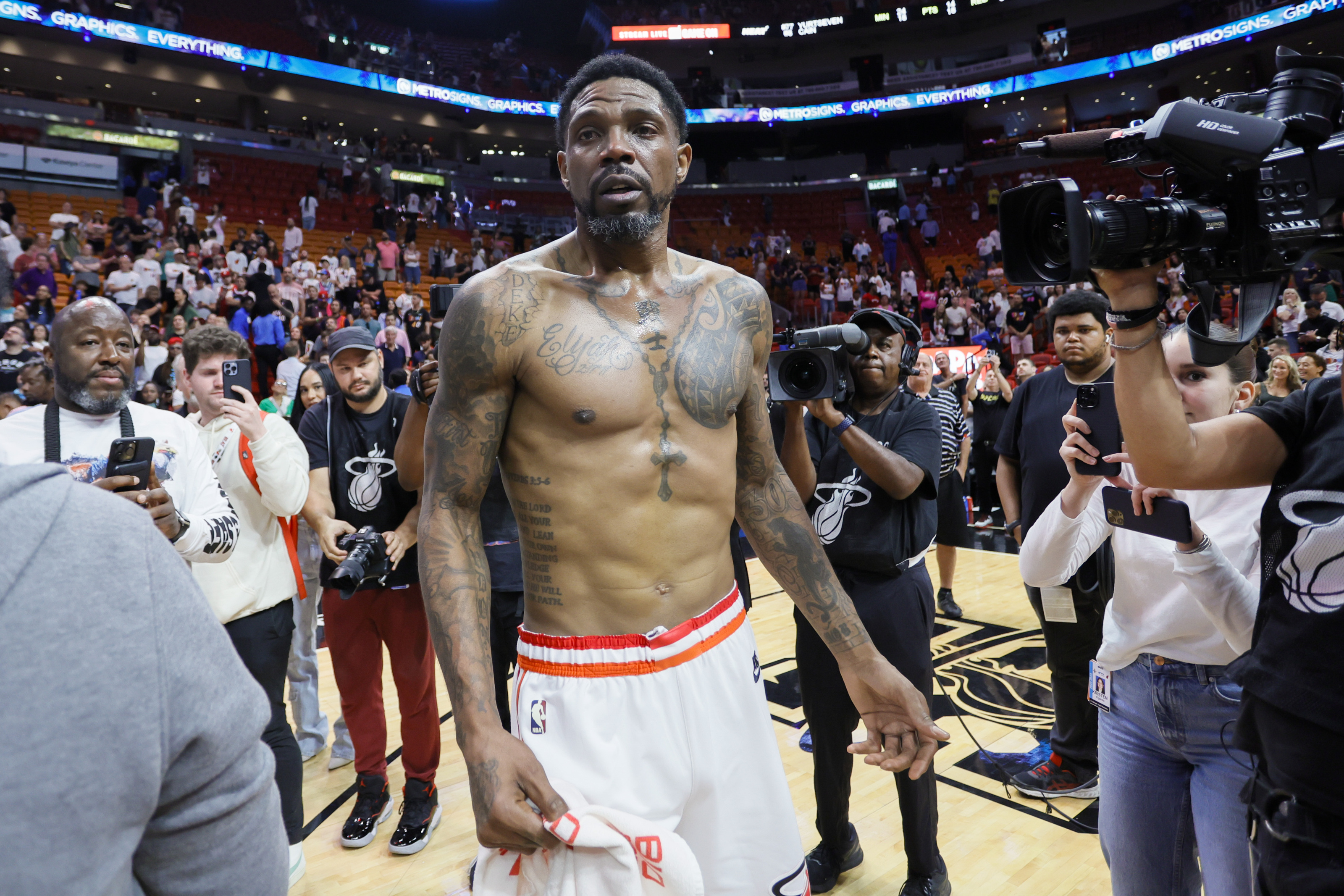 Inside Udonis Haslem's final game: 'Couldn't have envisioned it