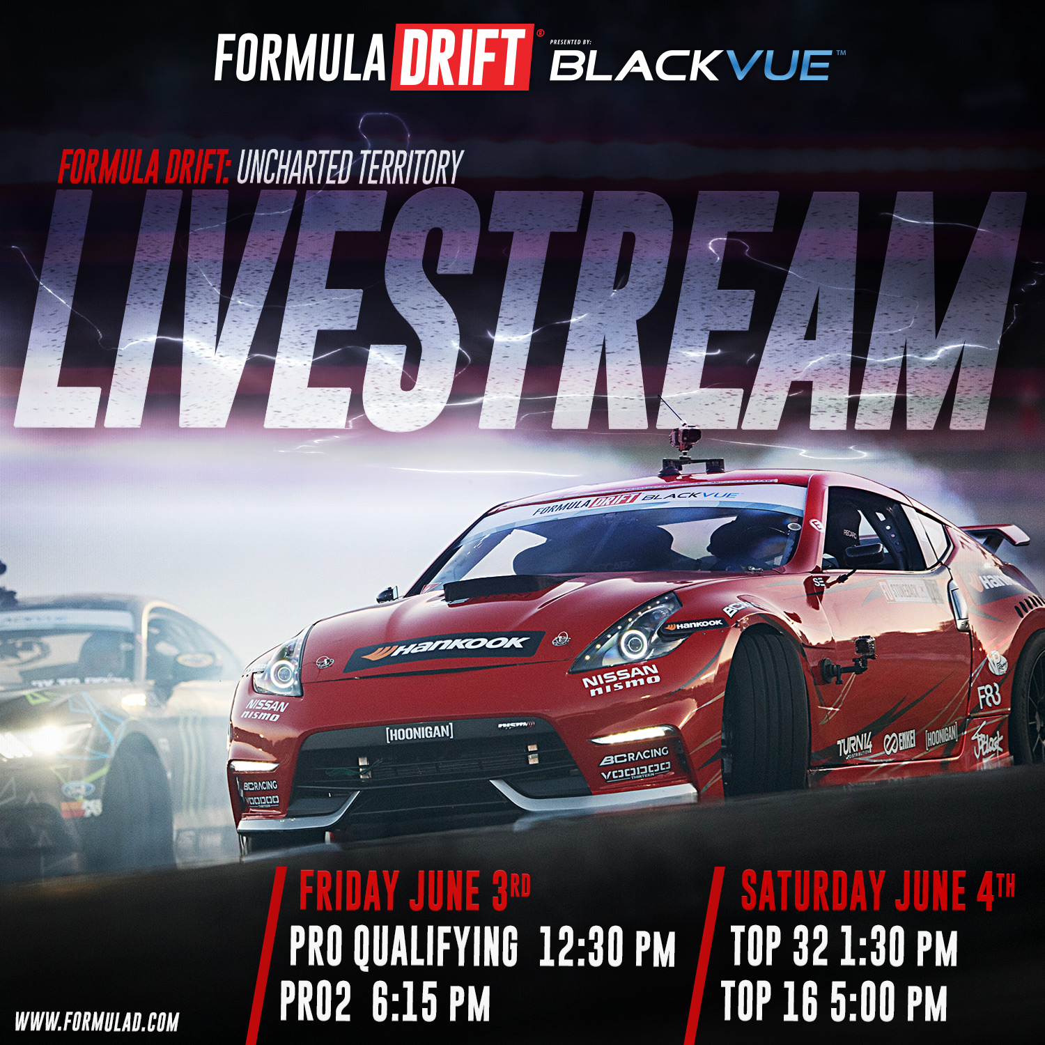 Formula Drift Round 3 Live Stream, Schedule, and Interview!