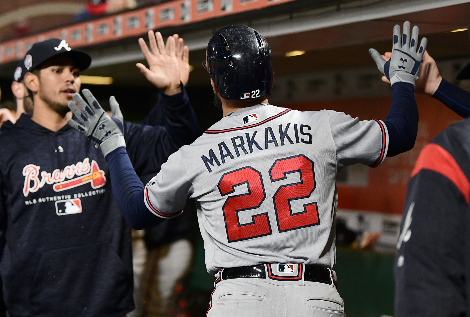 Braves' Markakis gets a rare rest day
