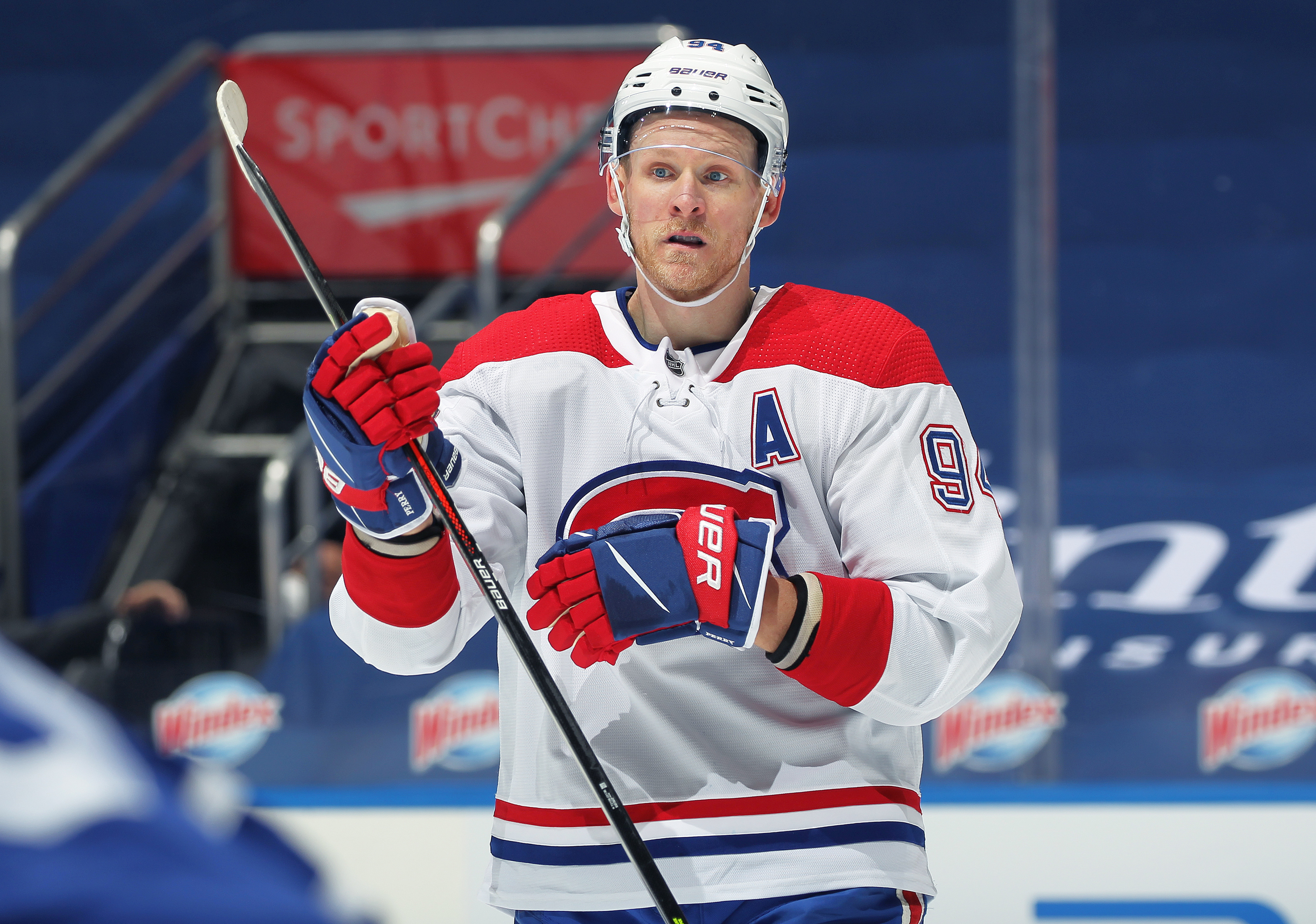 It was special to play for the Montreal Canadiens, Corey Perry says