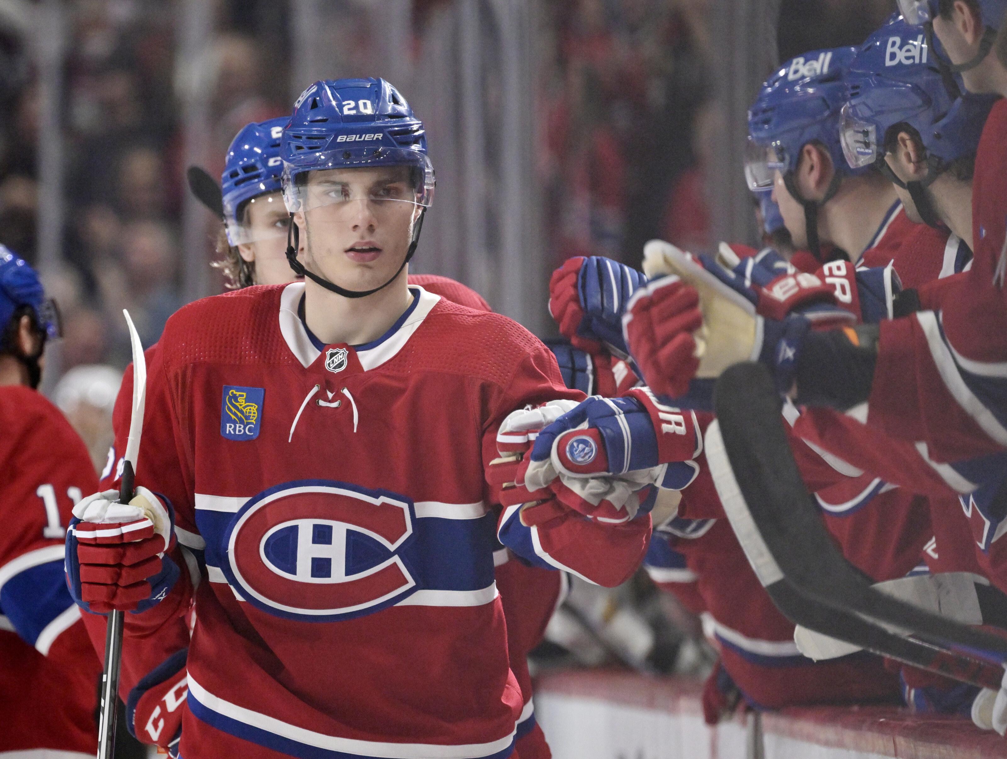 Montreal Canadiens - Juraj Slafkovsky 1st Draft Pick Authentic Home NHL  Jersey