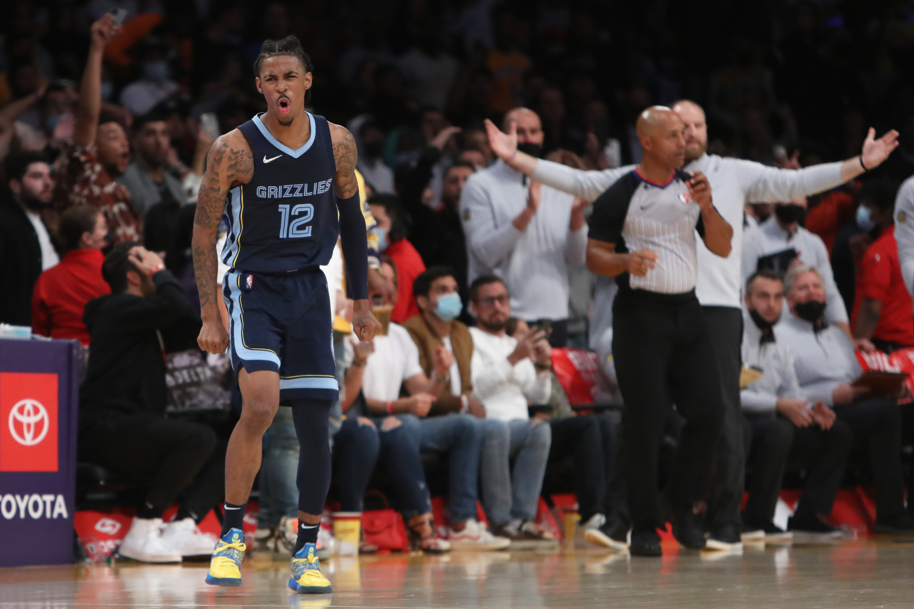 Ja Morant is simply incredible, he has the Top 5 highest scores in Grizzlies'  history