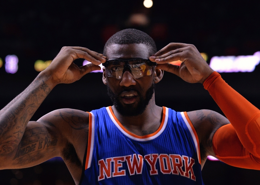 NBA Men's York Knicks Amar'e Stoudemire #1 Name & Number Tee