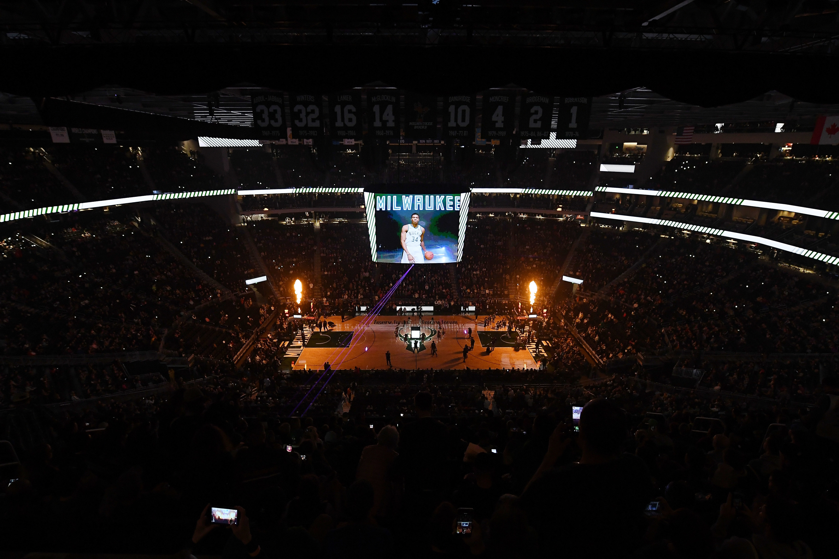 Bucks fans excited to have team return to Fiserv Forum