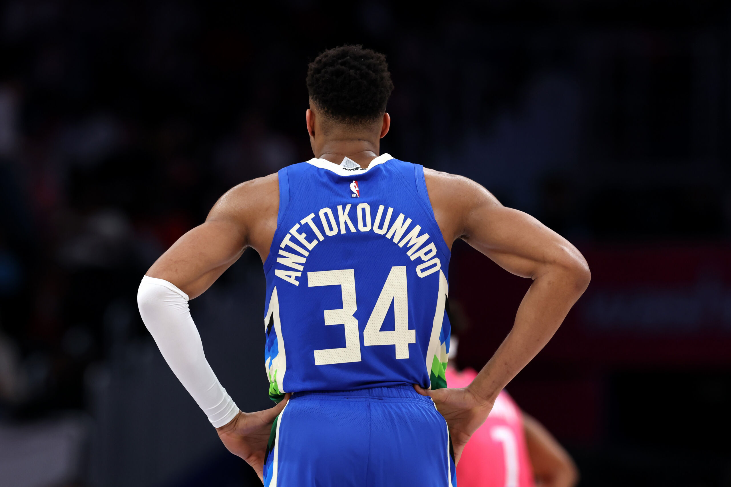 What's special about Giannis Antetokounmpo's jersey number 34
