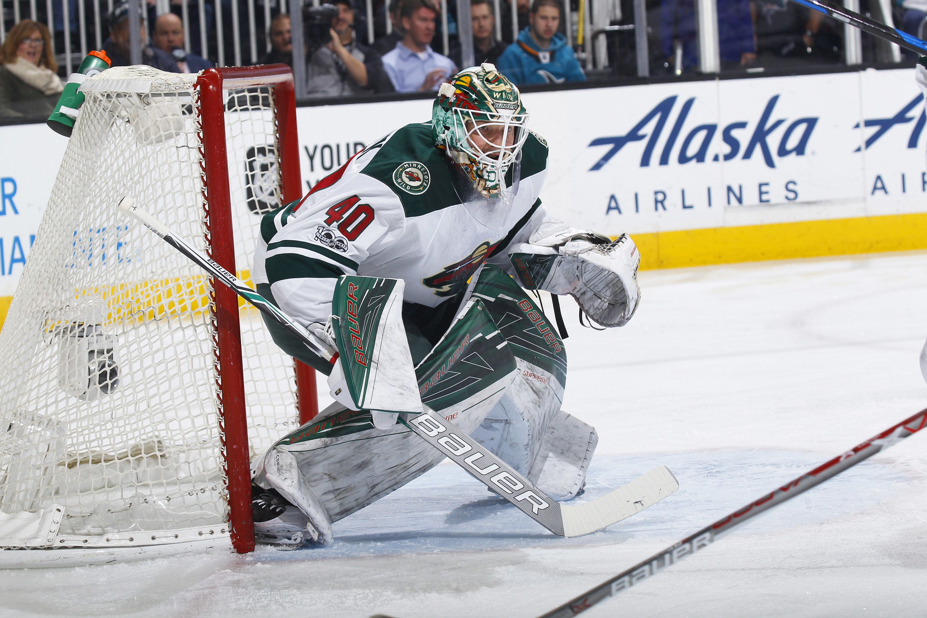 Wild trade Dubnyk to Sharks for 5th-round pick