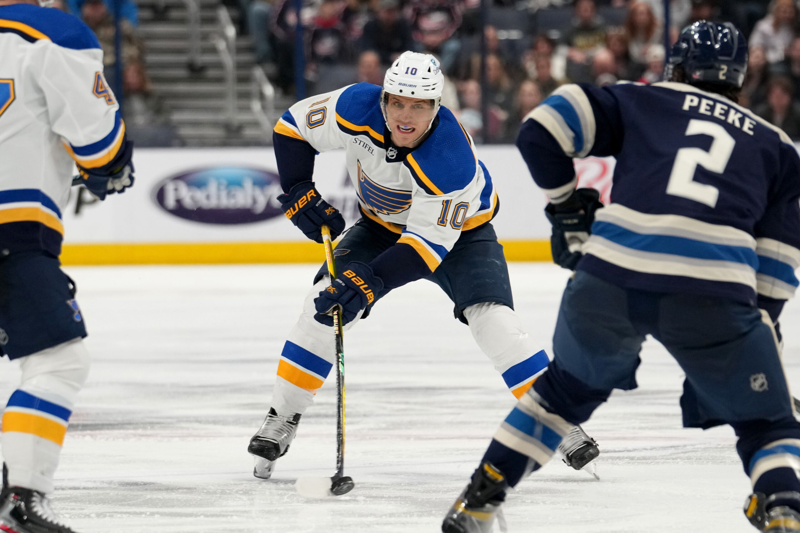 Schenn named 24th captain in Blues history - The Hockey News St. Louis Blues  News, Analysis and More