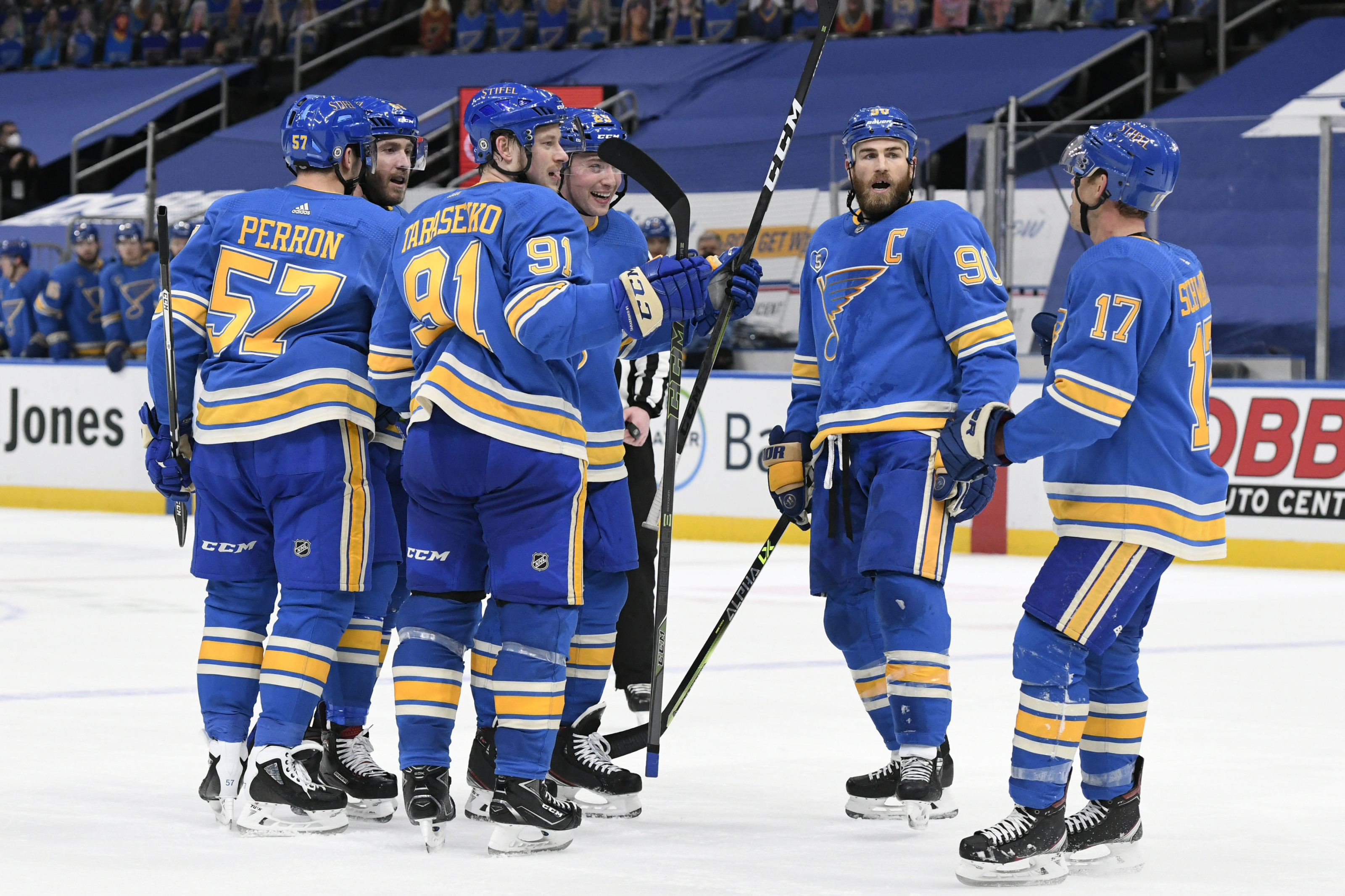 St. Louis Blues Back In Playoff Driver's SeatFor Now