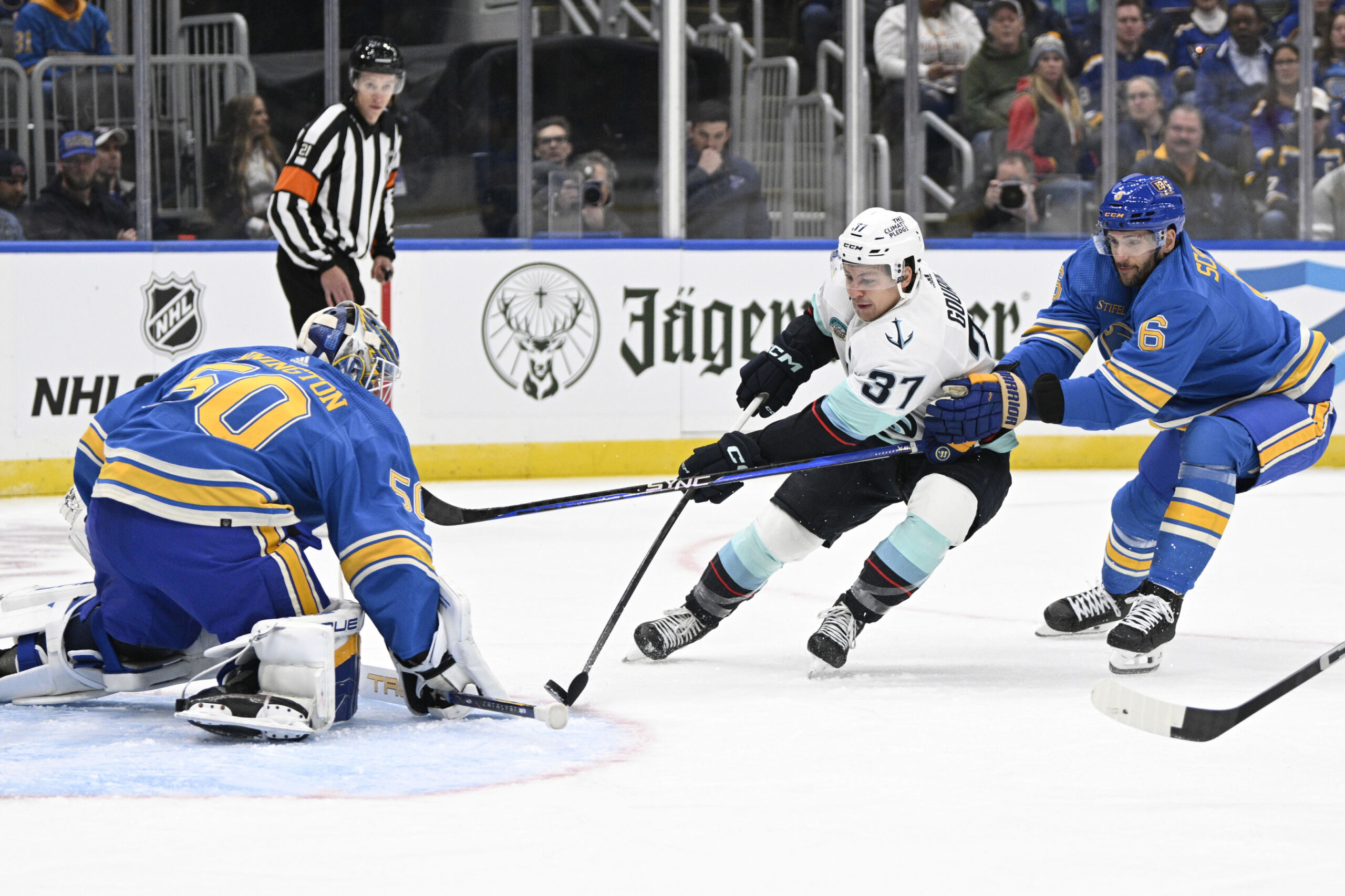 How does the Blues' defense improve from last season?