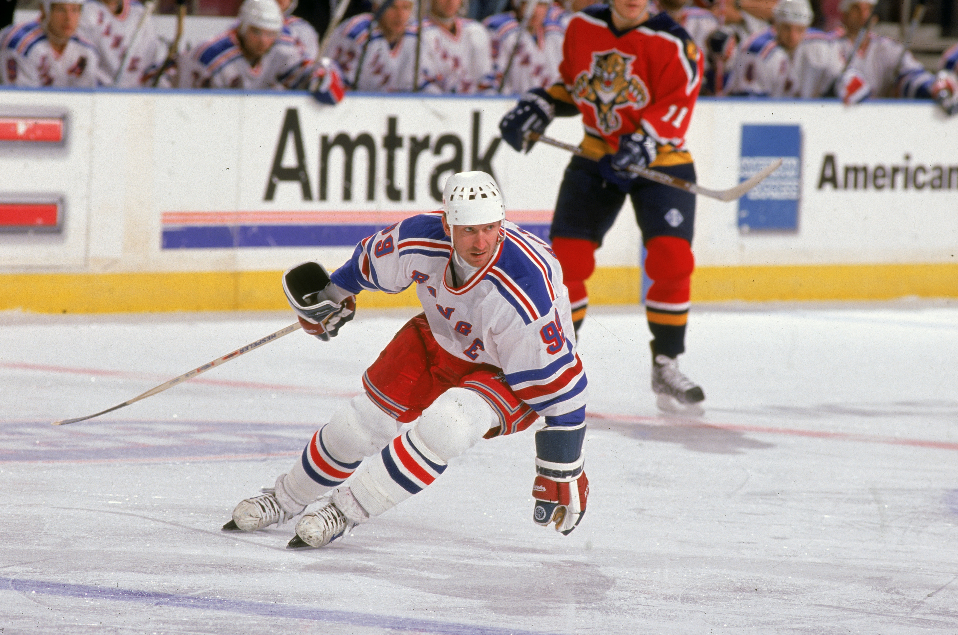 Pavel Bure of the Florida Panthers skates on the ice during an NHL News  Photo - Getty Images