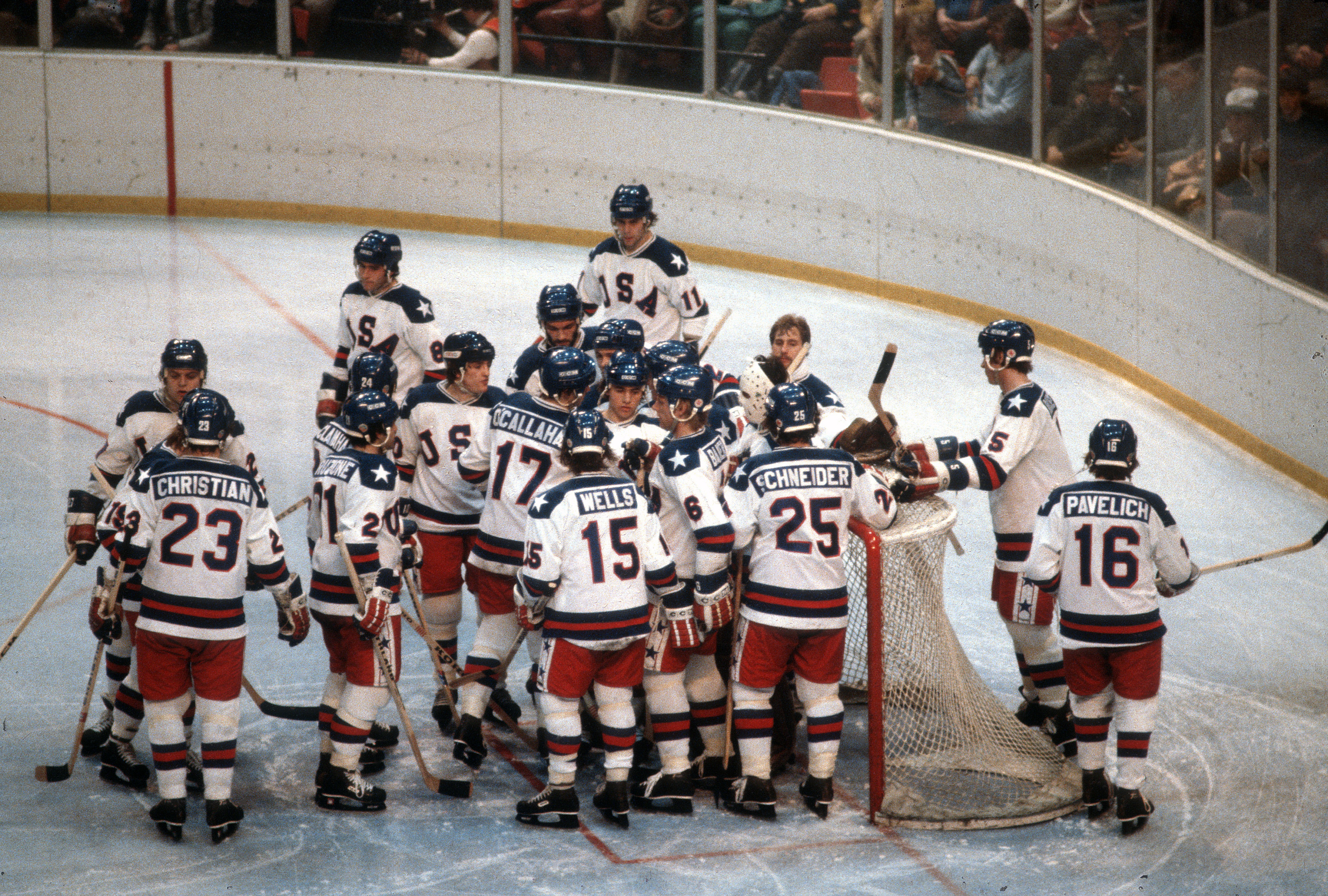 Where the Miracle on Ice Olympic team played college hockey