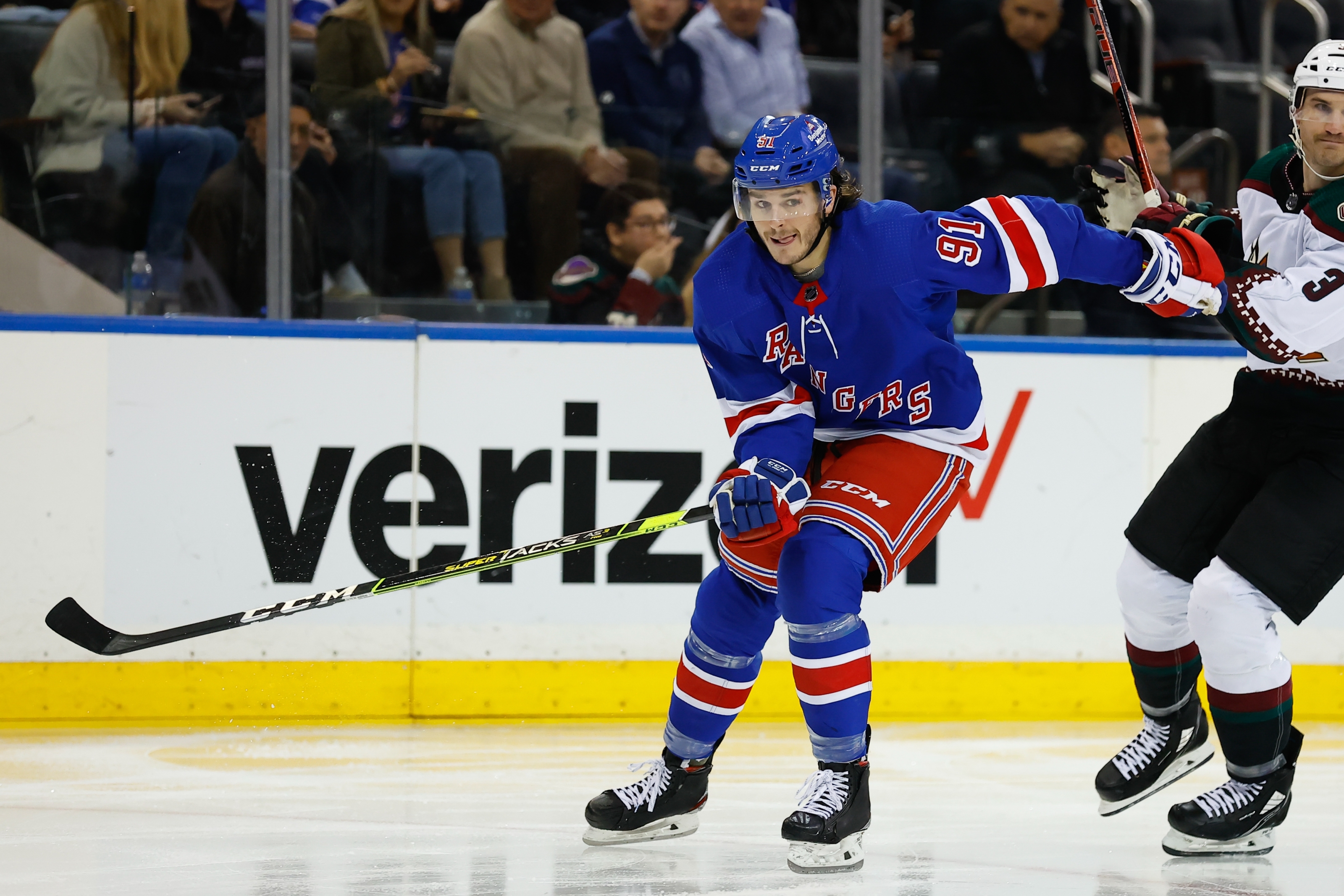 NY Rangers lineup: Sammy Blais done for the season with torn ACL
