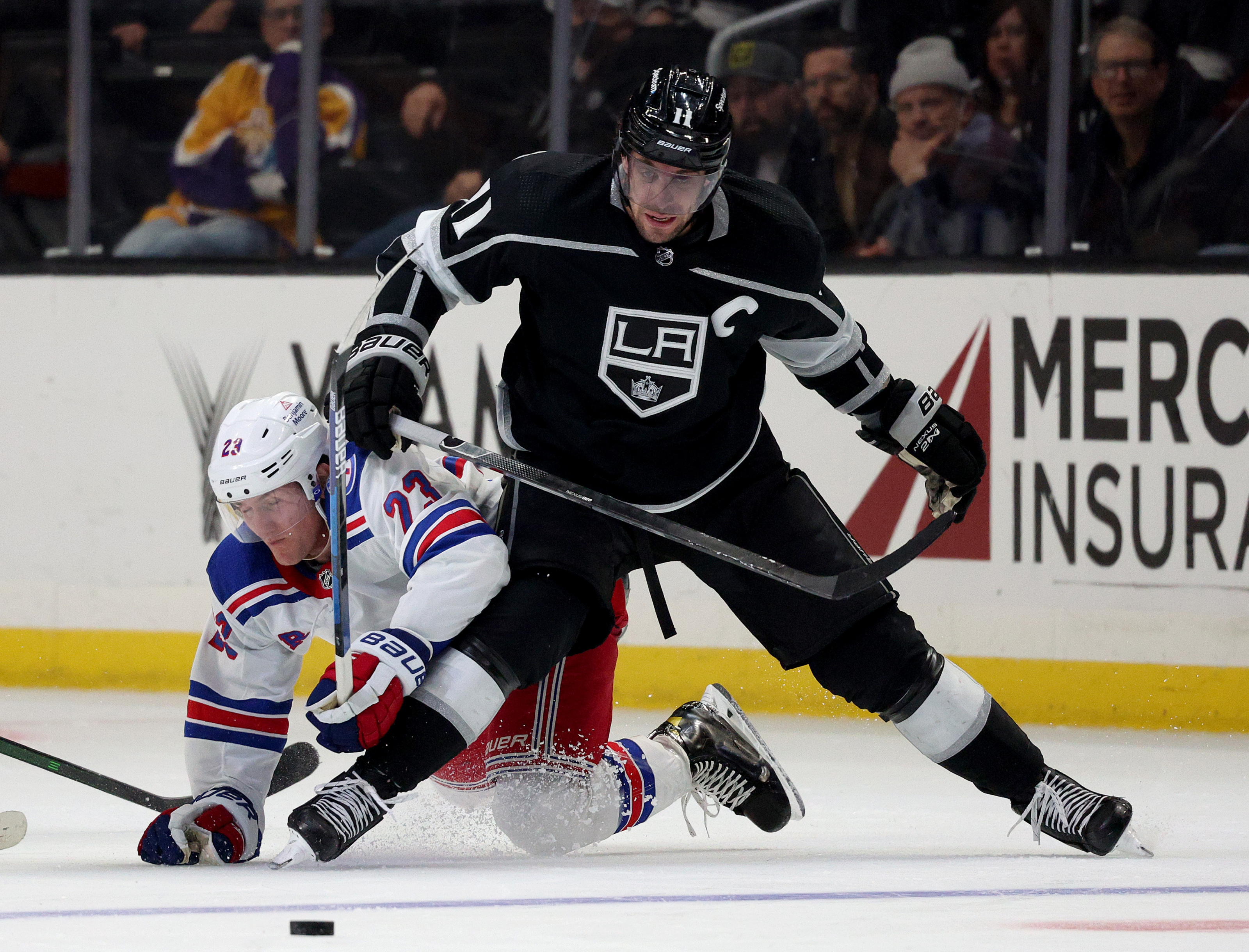 New York Rangers look to avenge 3-1 loss in a rematch with the Kings
