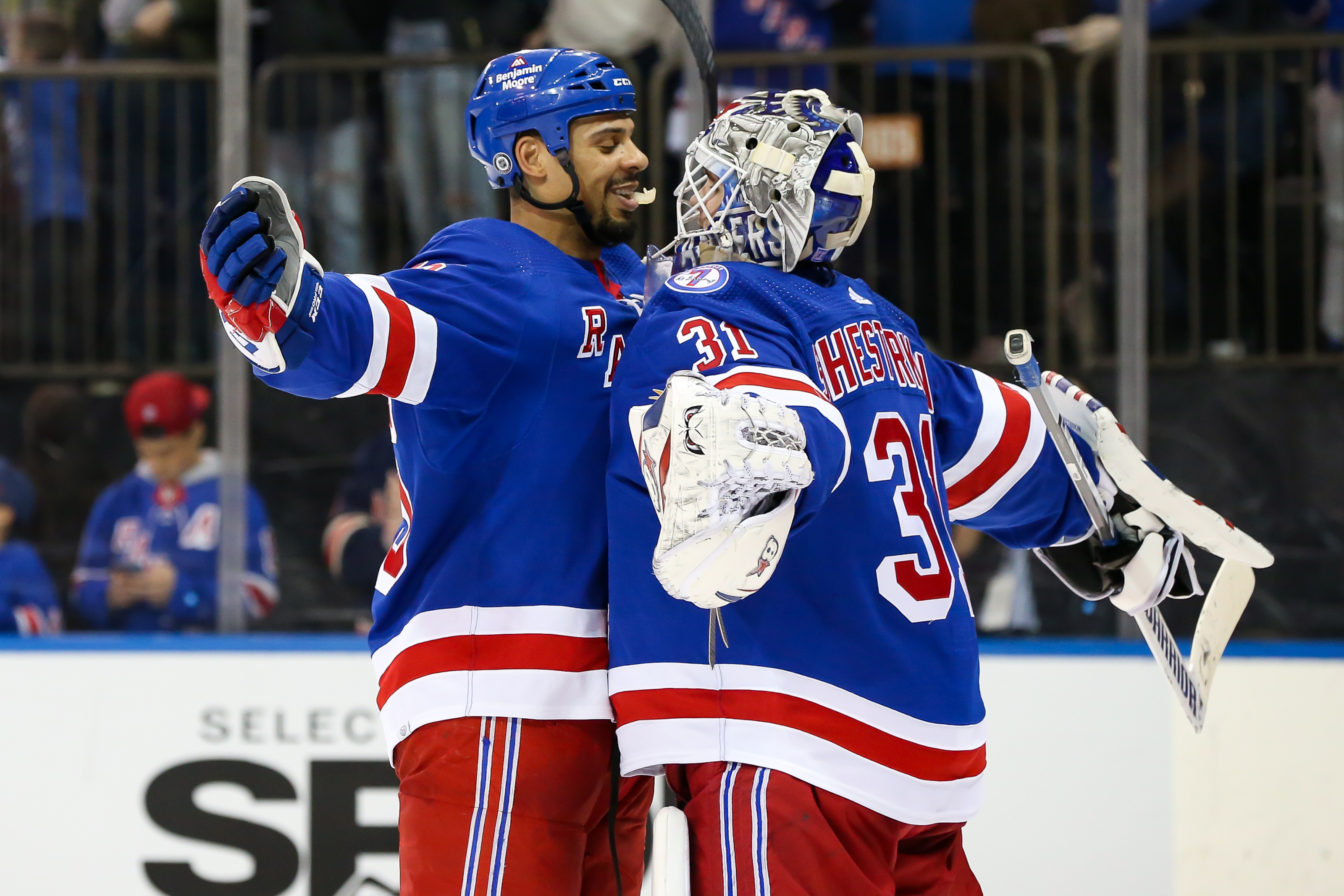 Ryan Reaves is trapped in Rangers limbo