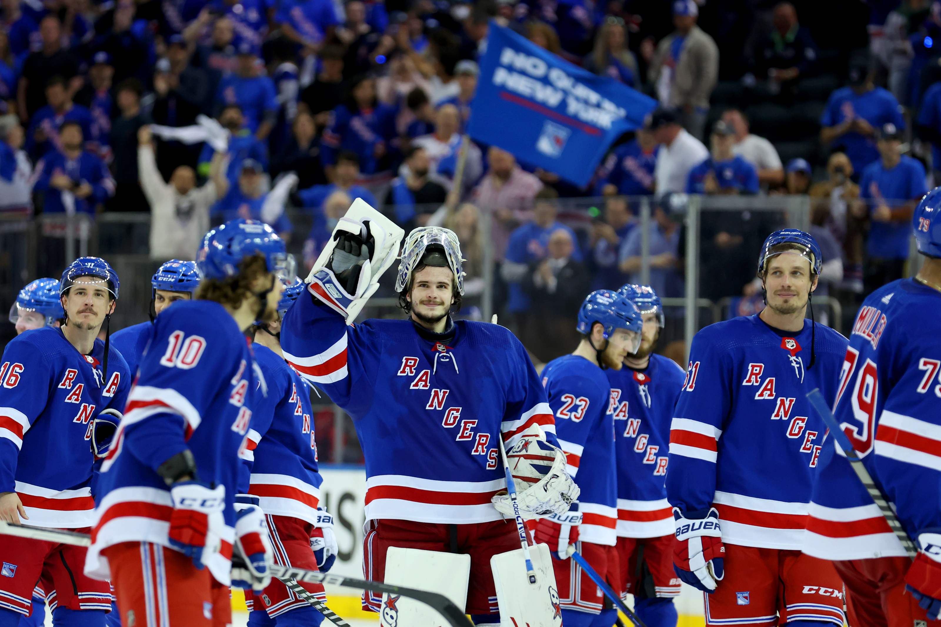 New York Rangers live to play again with 5-2 Game 6 win