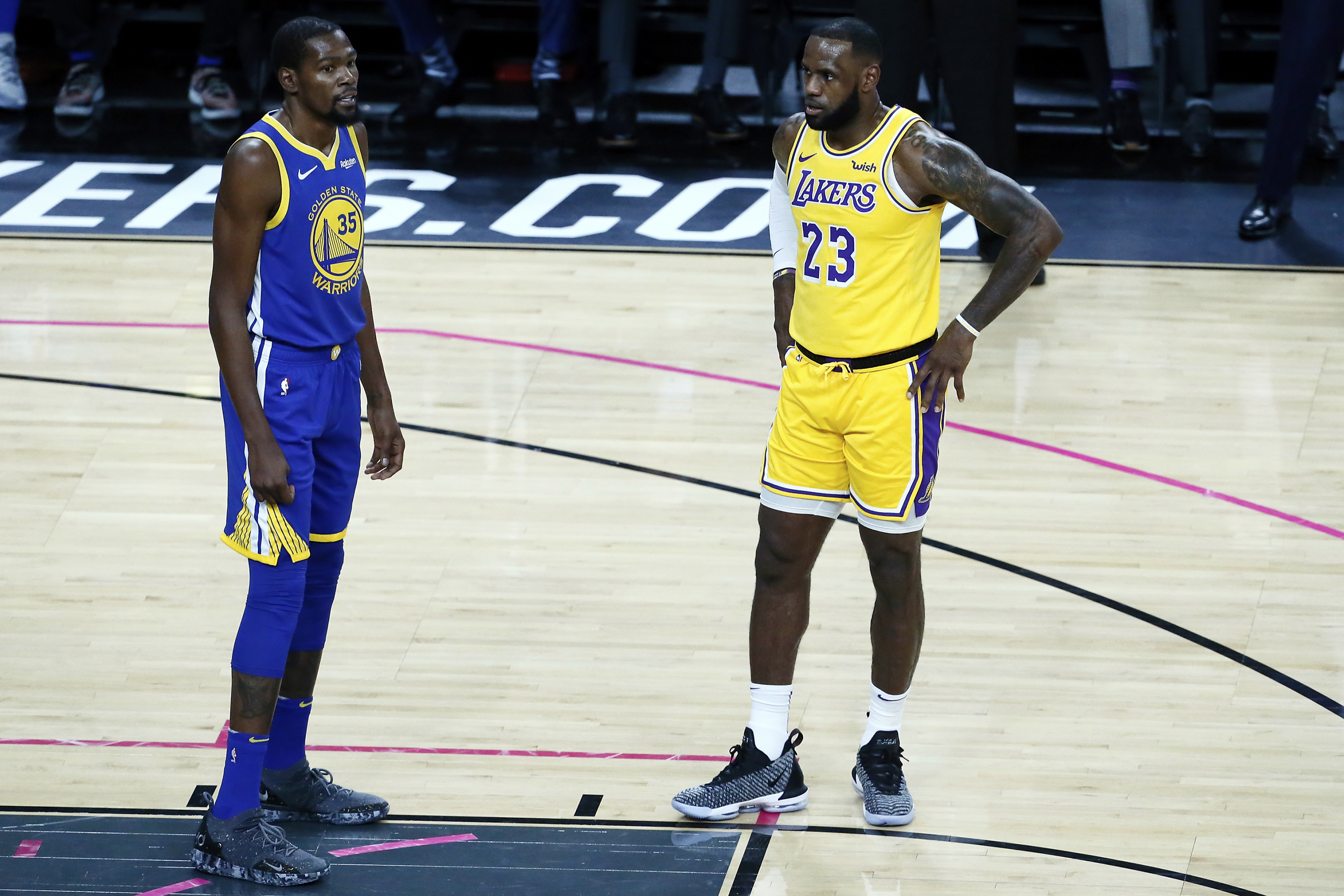 Kevin Durant will not join the Lakers because of LeBron - NBA