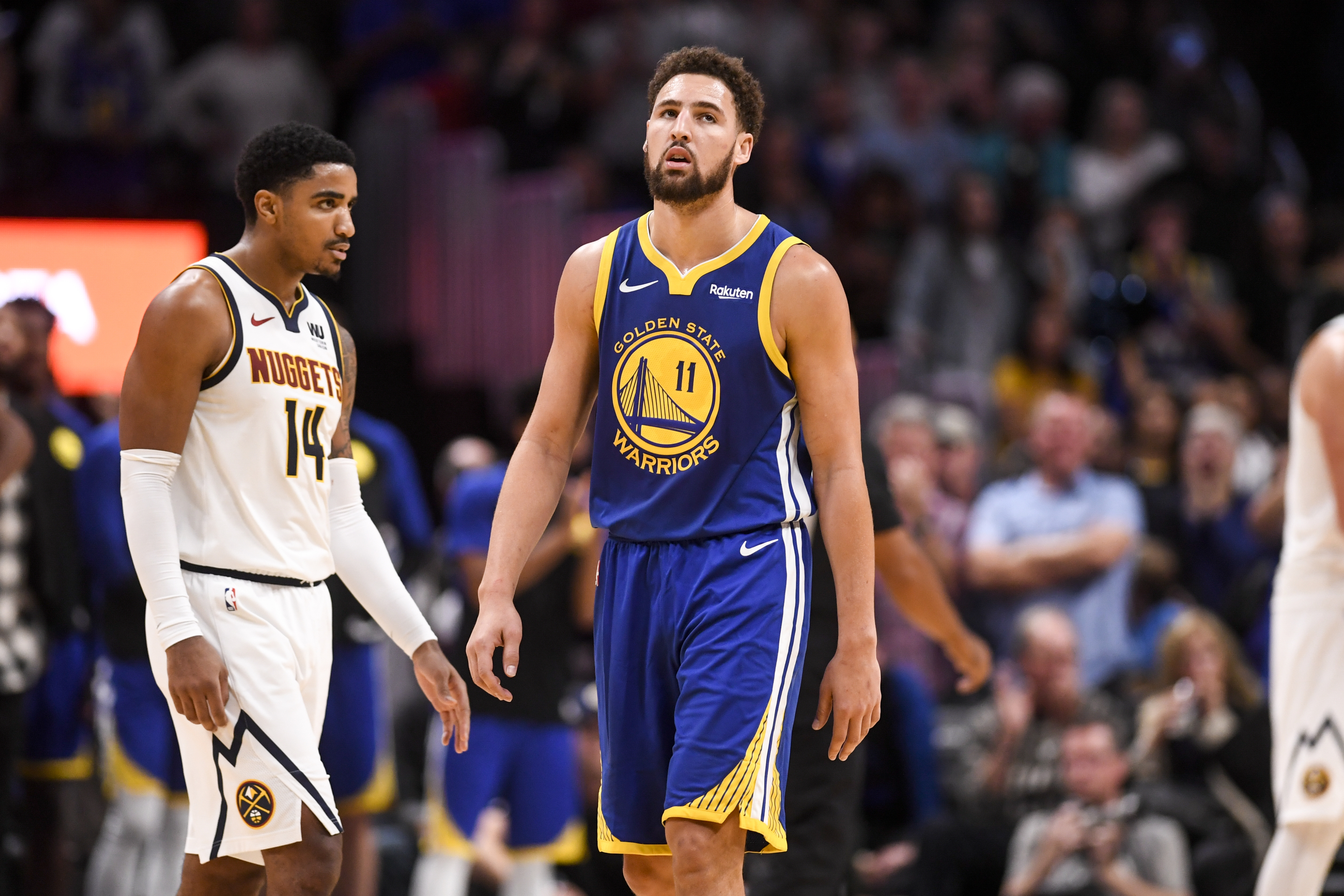 Klay Thompson is in a deep shooting slump, creating a dilemma for the  Warriors - The Athletic