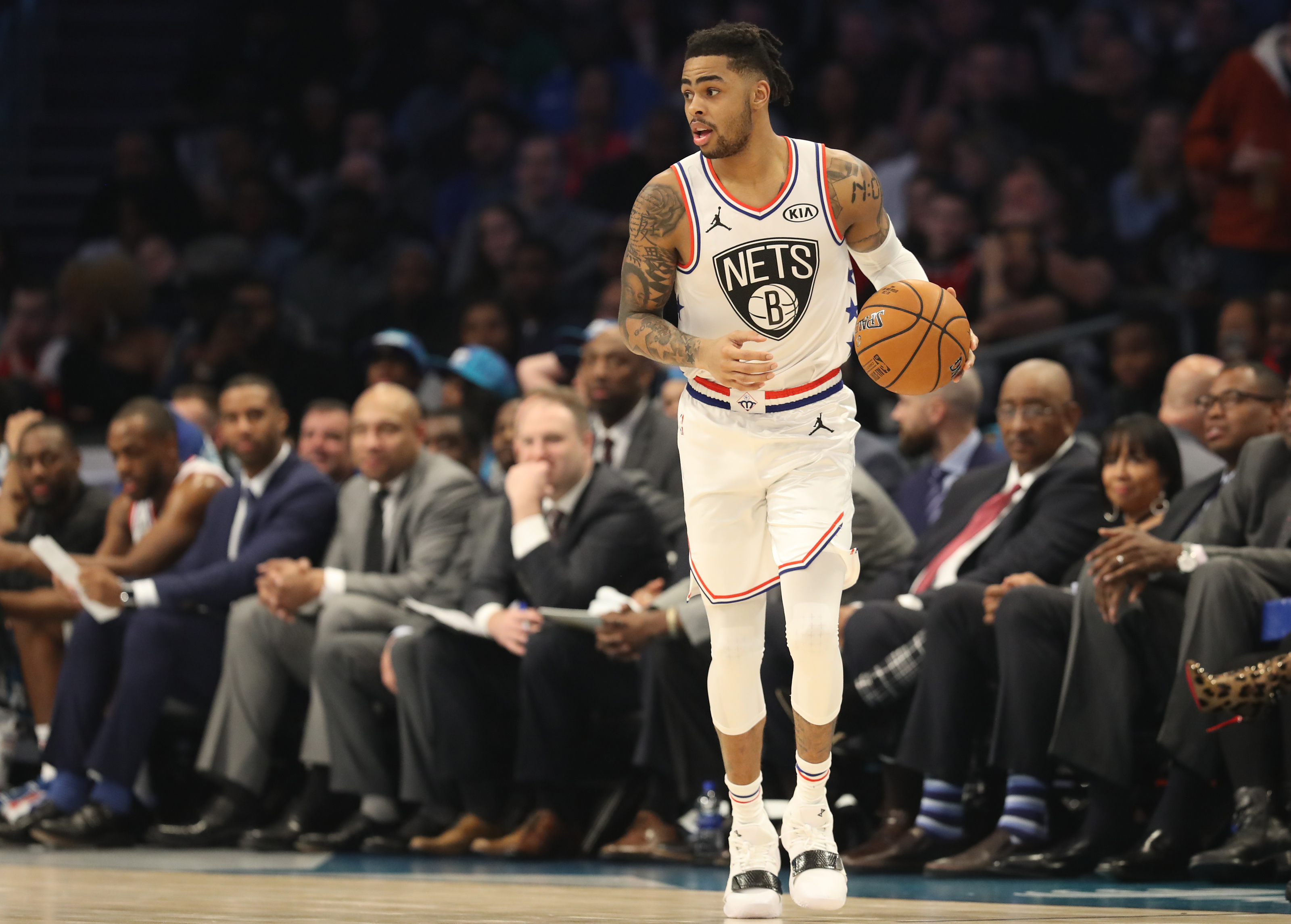 Ex-Net D'Angelo Russell having All-Star quality season with Warriors