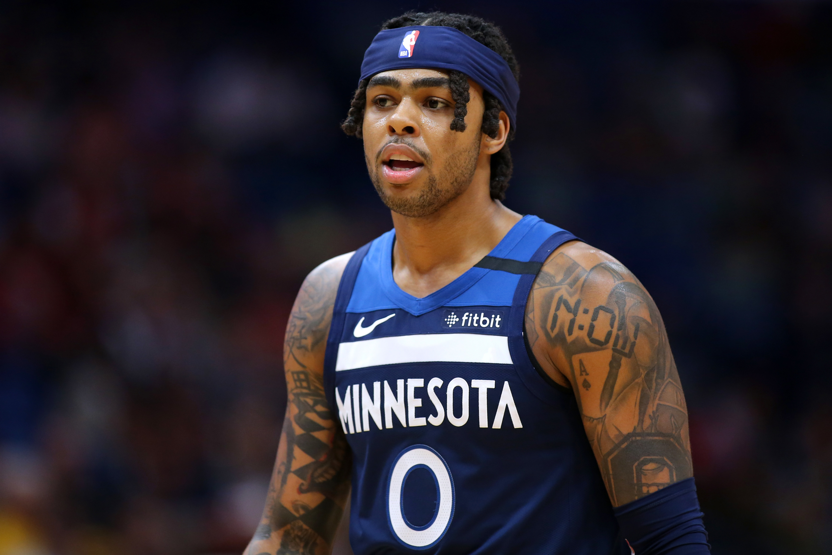 D'Angelo Russell Trade Nearing Disaster for Wolves, Win for Warriors