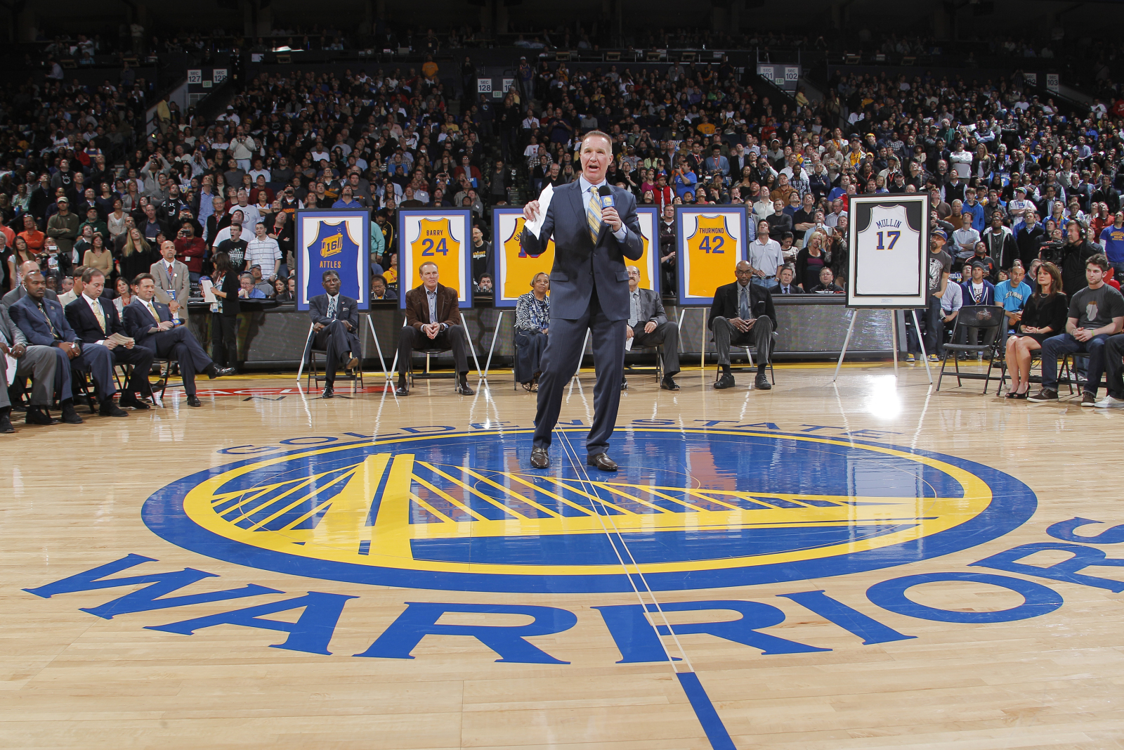 Golden State Warriors Retire Chris Mullin's Jersey: 17 Facts About NBA  HoFer, News, Scores, Highlights, Stats, and Rumors