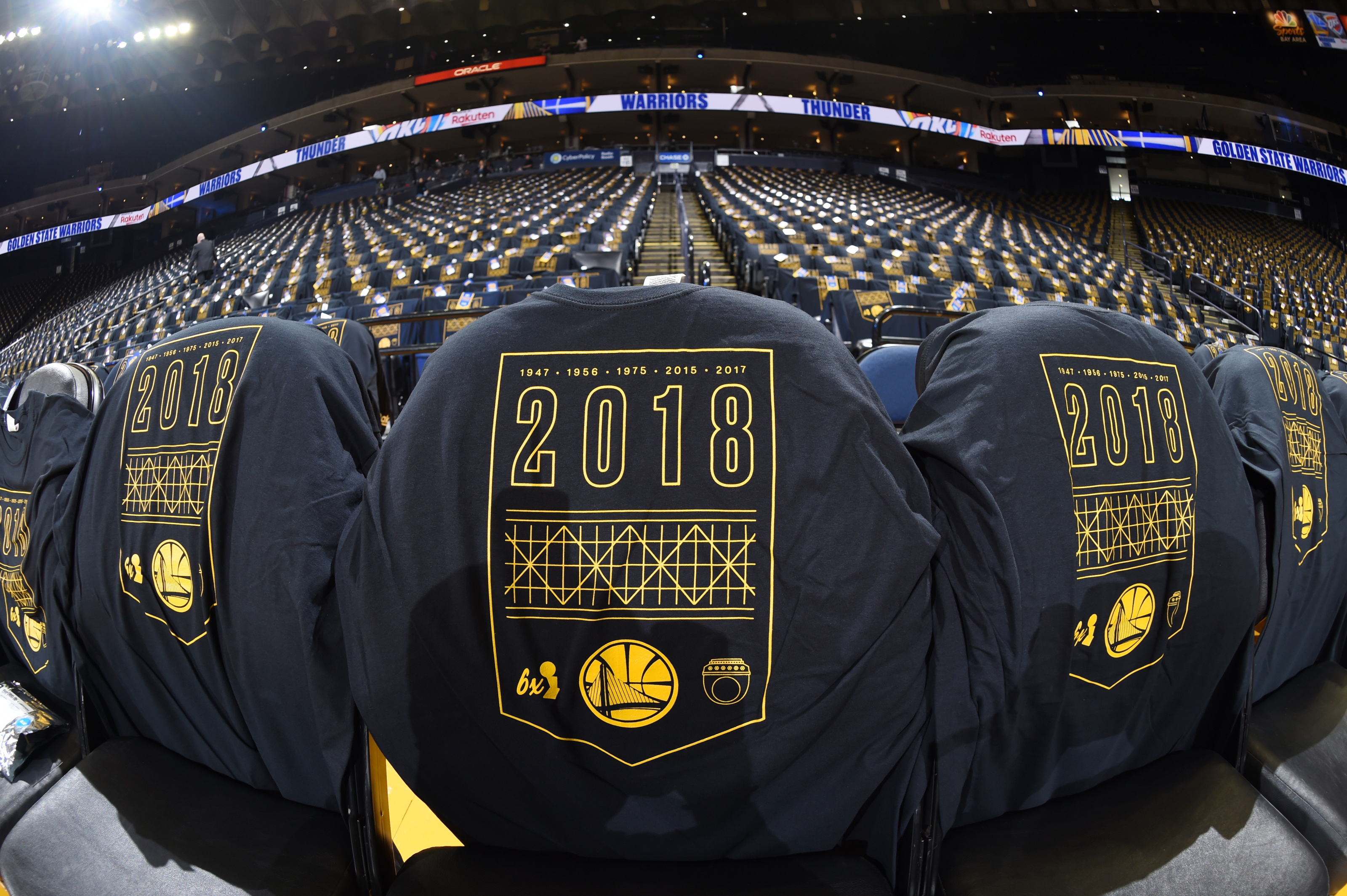 The Athletic on X: The Golden State Warriors unveil a banner