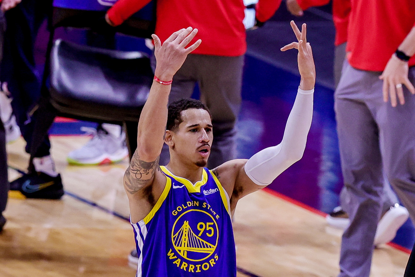 Report: Warriors' Juan Toscano-Anderson to compete in NBA dunk contest
