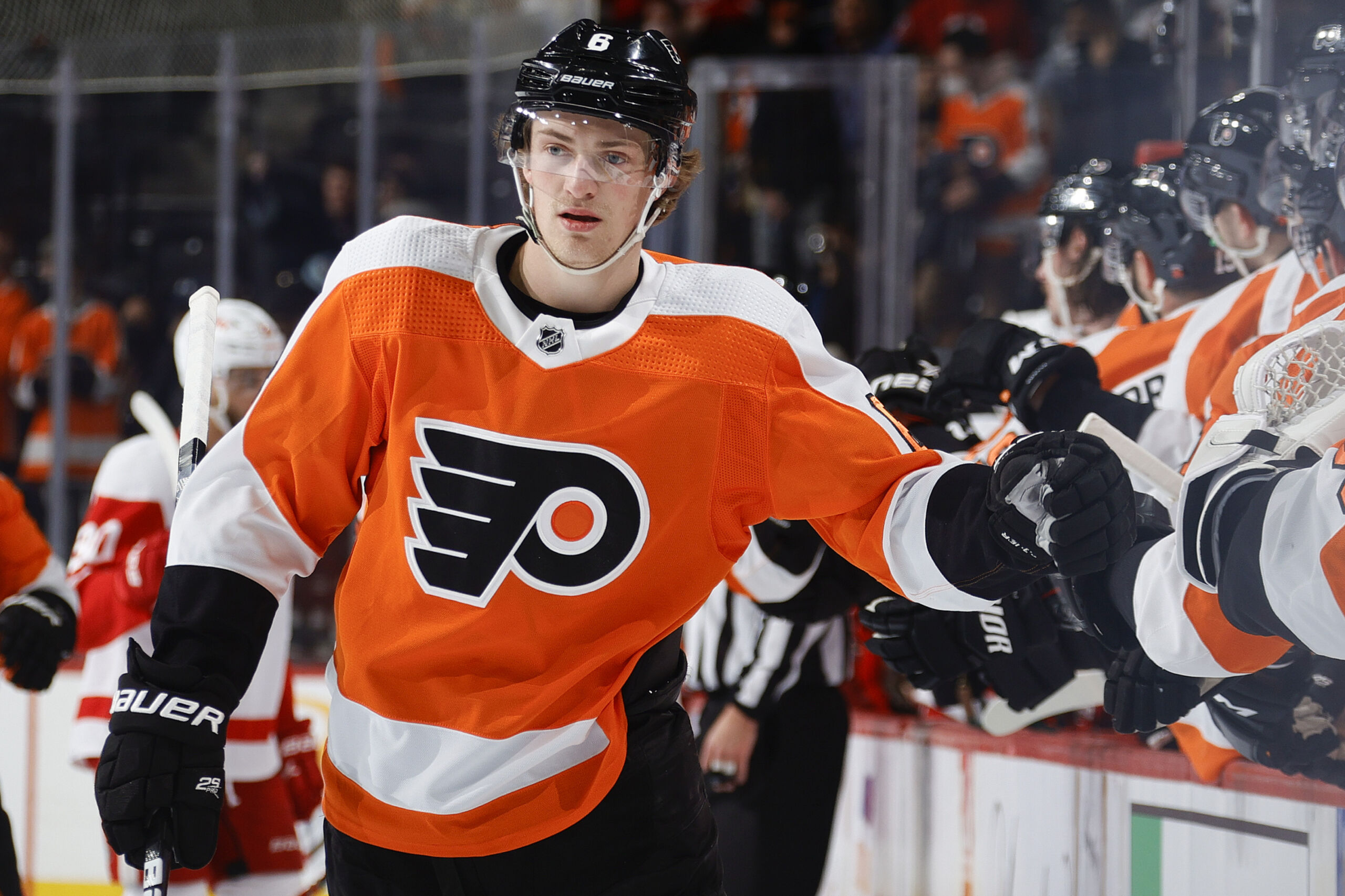 Flyers to play without Konecny and Laughton, Hayes on wing as