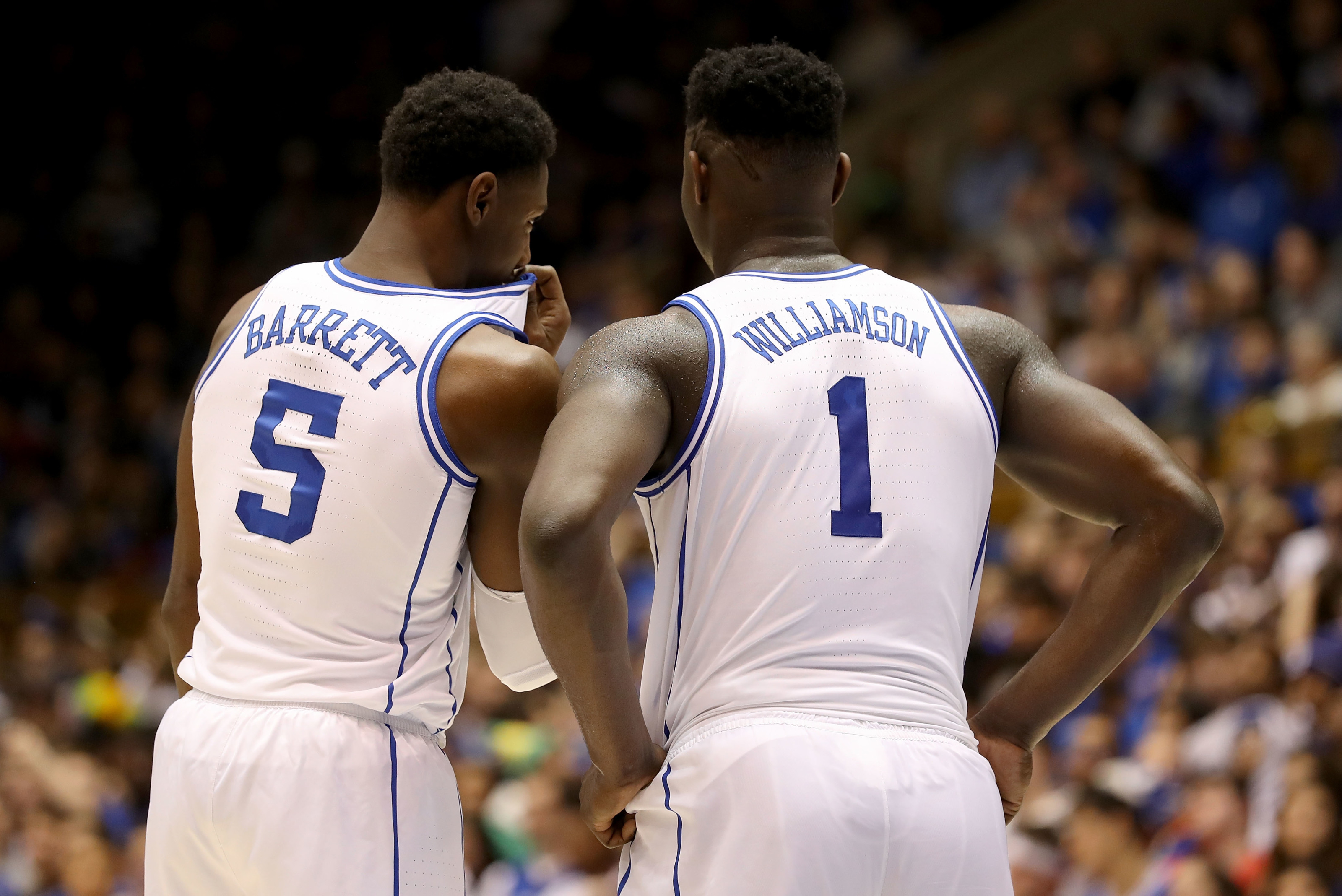 Zion Williamson vs. R.J. Barrett : Who's the more impactful Duke basketball  freshman?