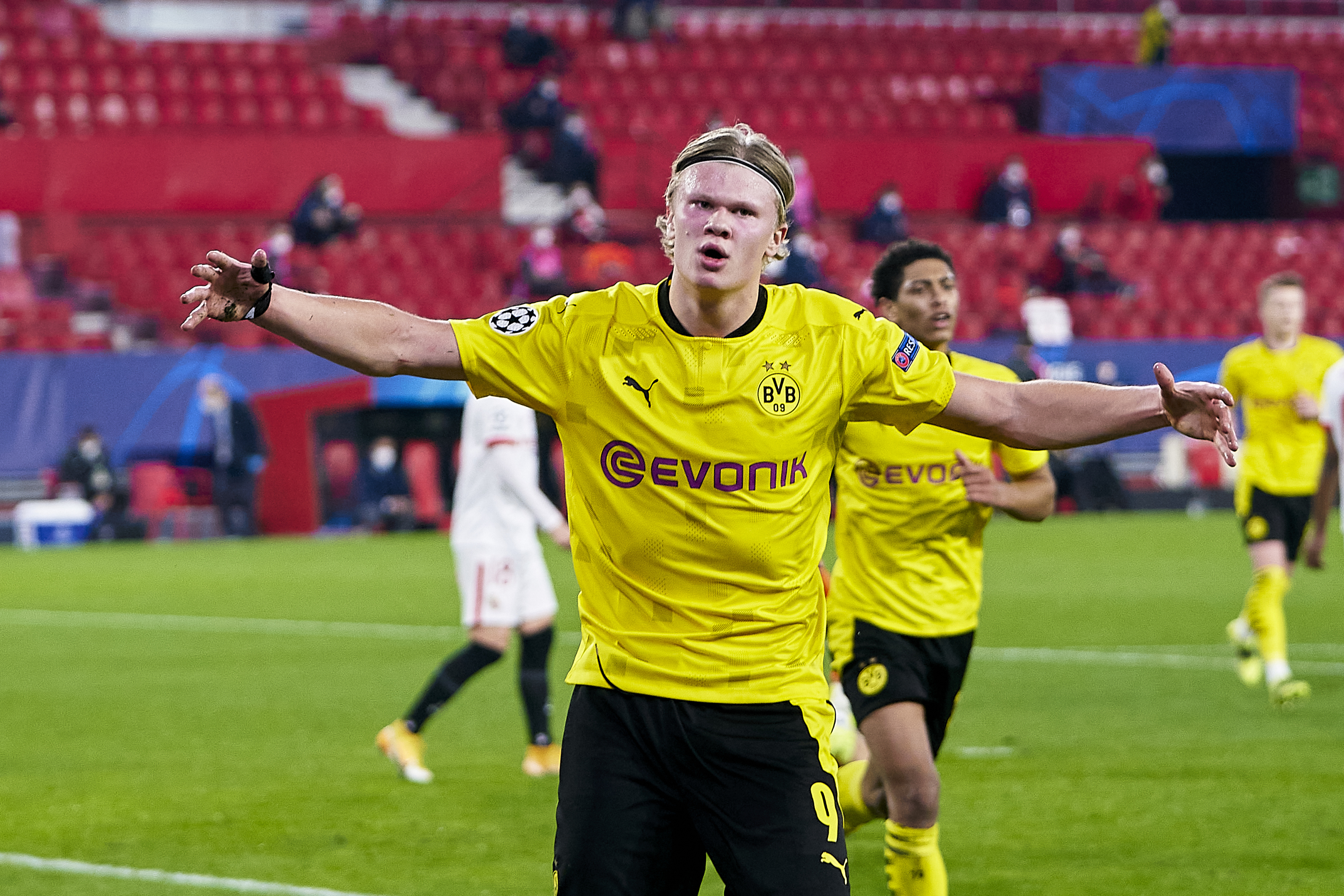 Borussia Dortmund player ratings vs Sevilla Erling Haaland stars in CL win