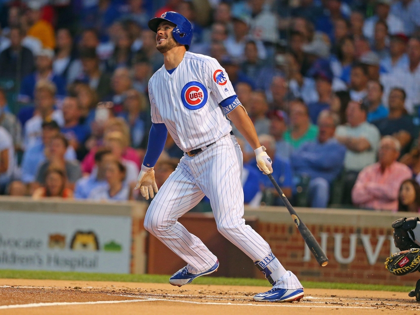 Images: Kris Bryant of the Chicago Cubs is the 2016 NL MVP
