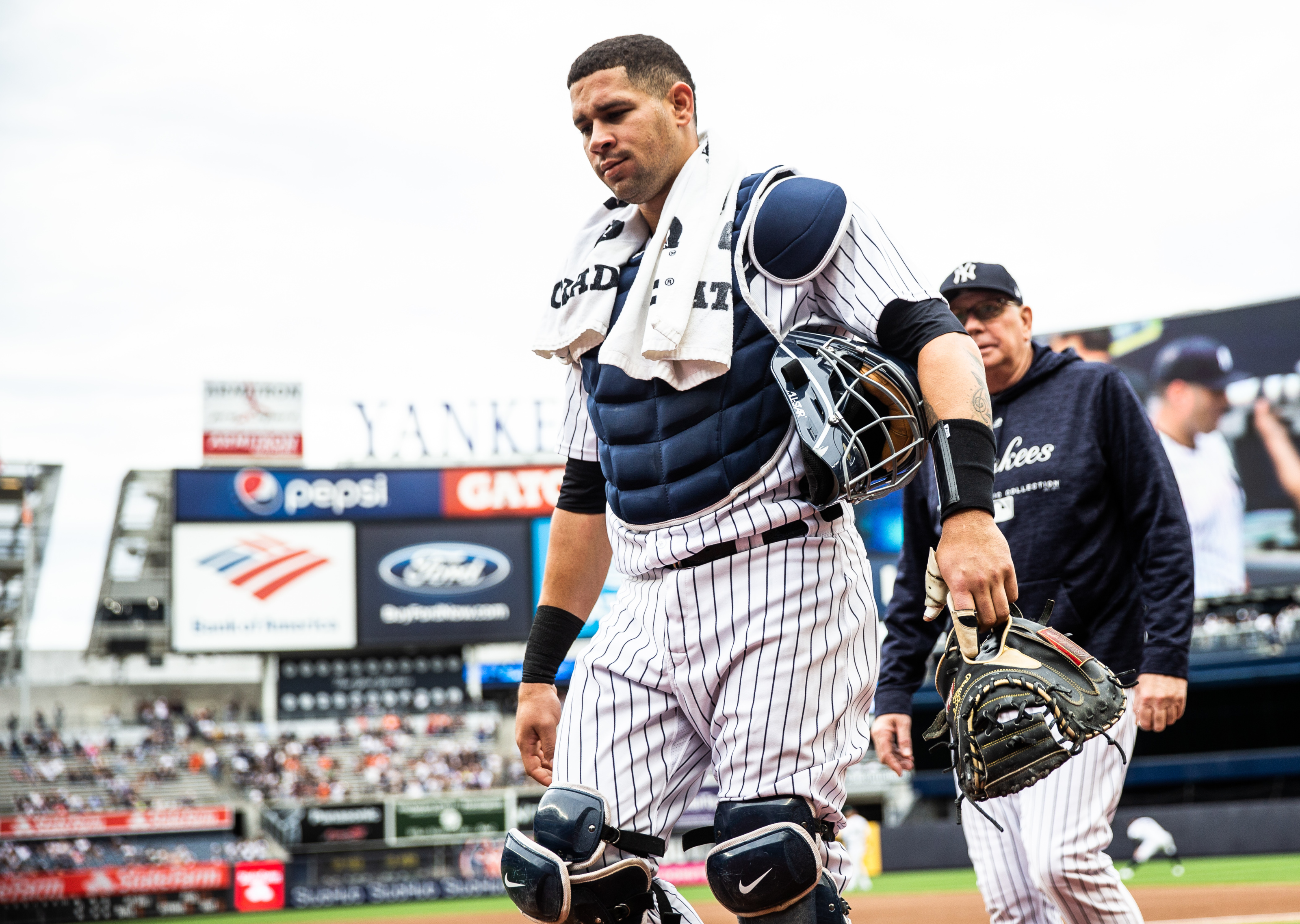 Giants release Gary Sanchez hoping young catchers take 'big step