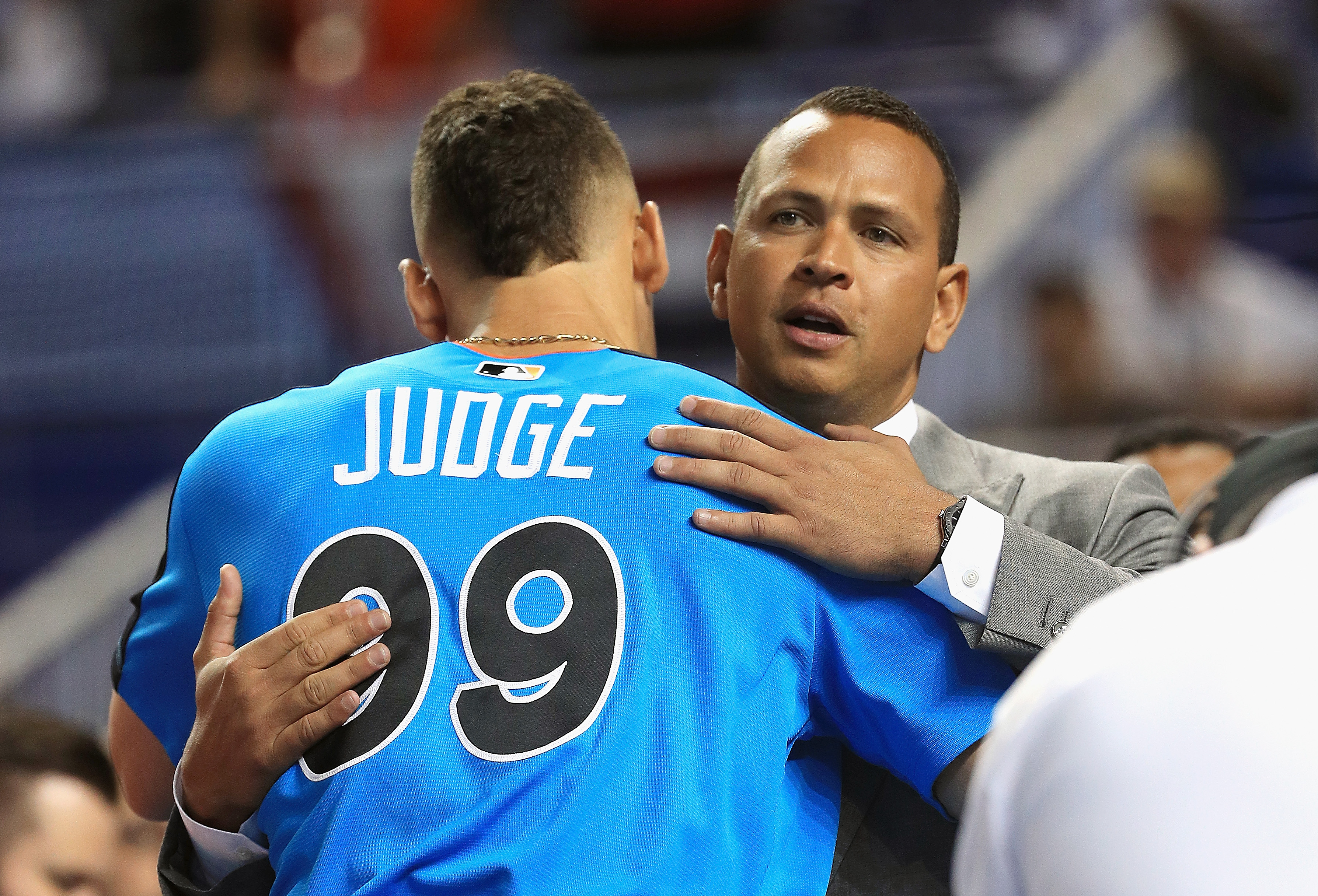 Yankees Alex Rodriguez and Derek Jeter are exchanging places in