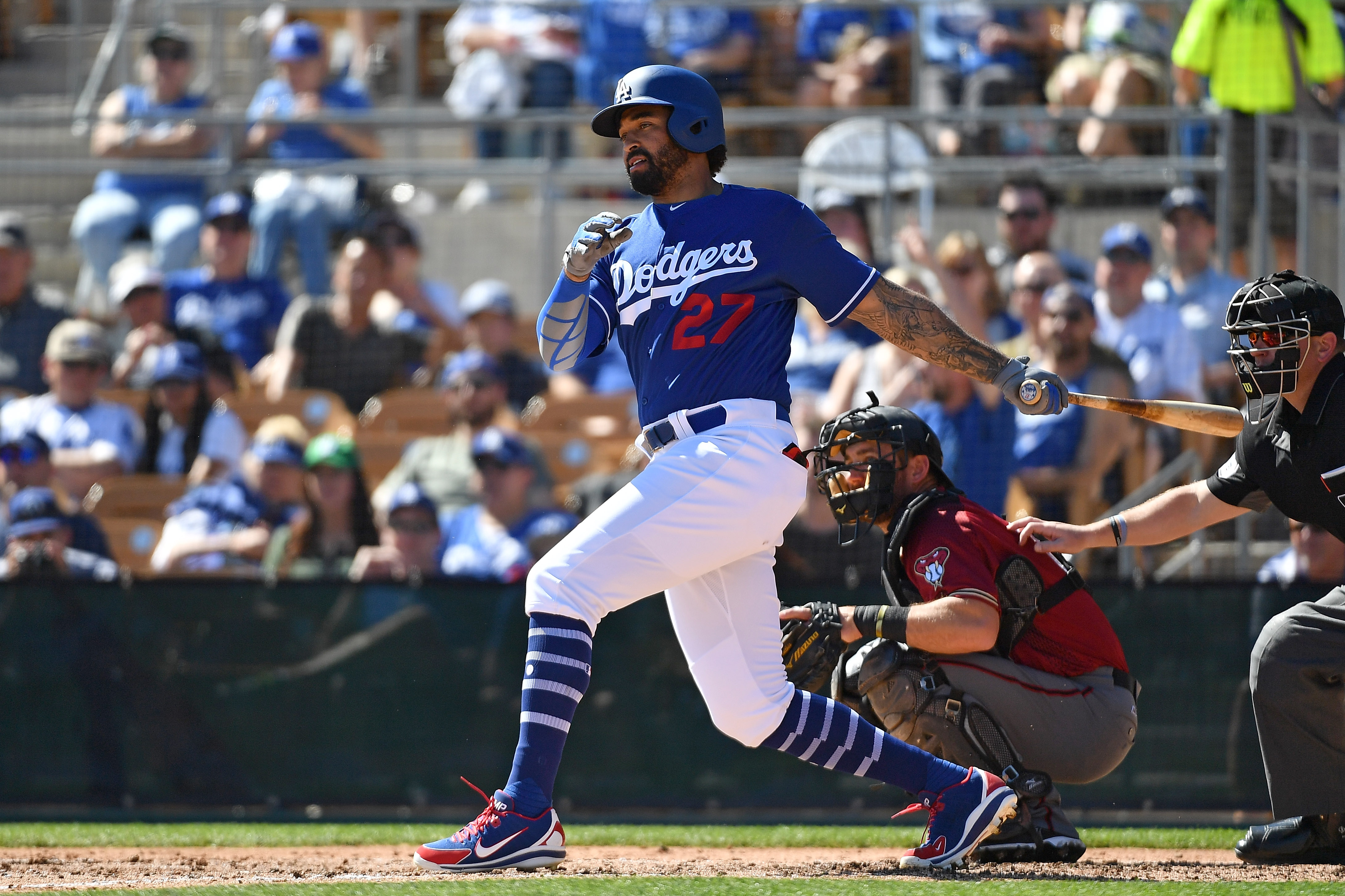 Los Angeles Dodgers: Matt Kemp making a strong case opening day nod