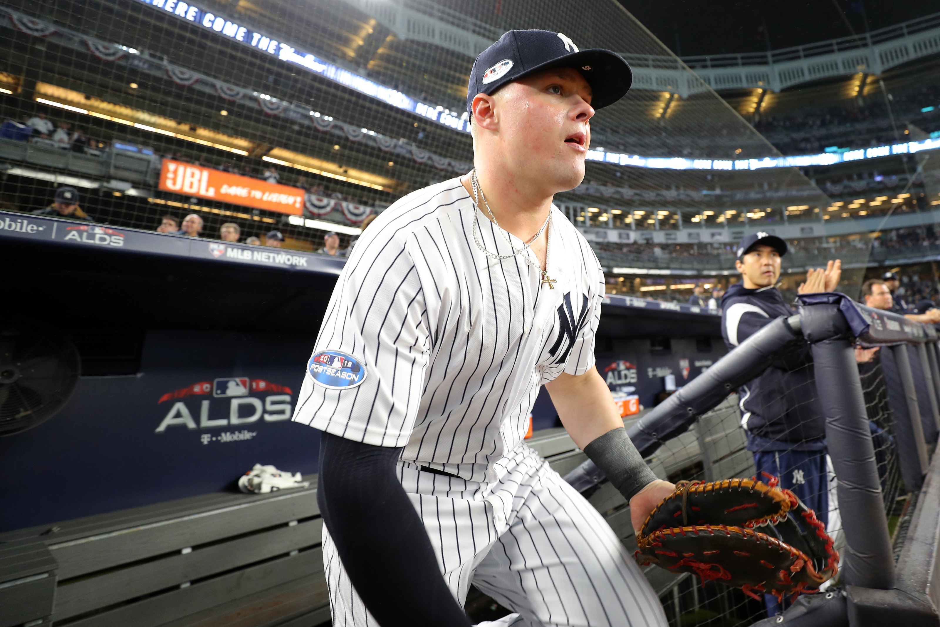 New York Yankees: Luke Voit not a lock for the playoff roster