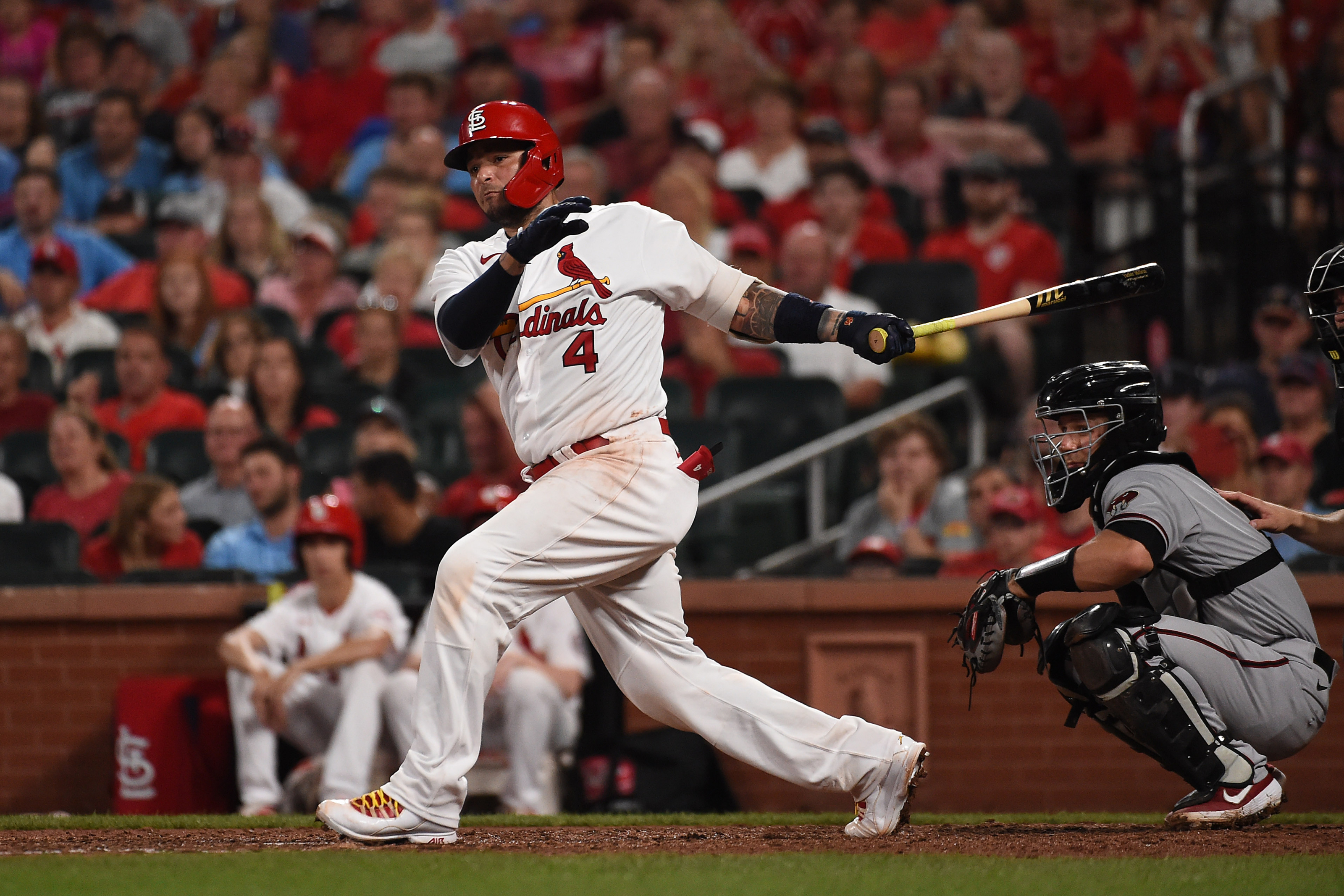 Cardinals' Yadier Molina Has First Career MLB Pitching Appearance on Sunday  - Fastball