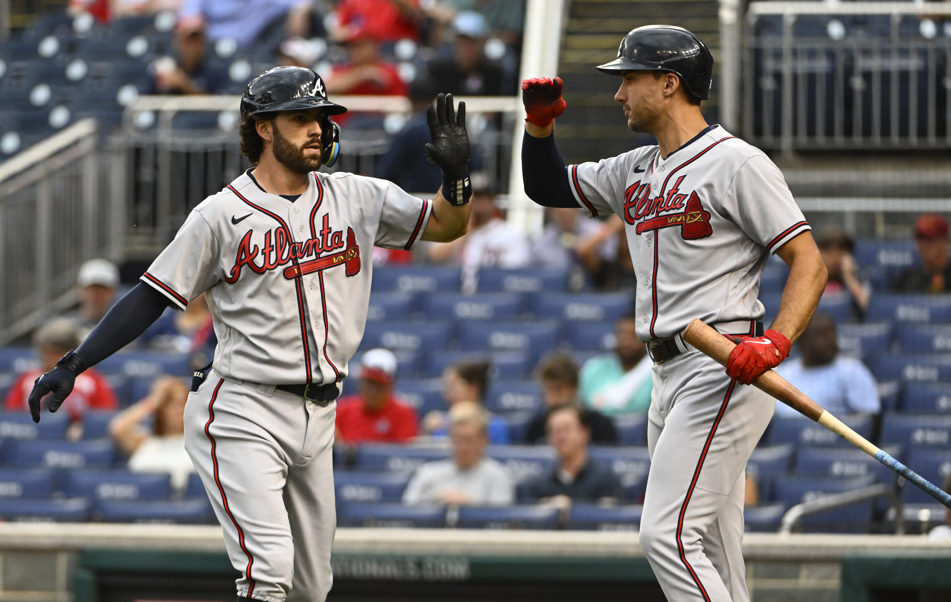 WATCH: Dansby Swanson Homers In Spring Training As Outfielders
