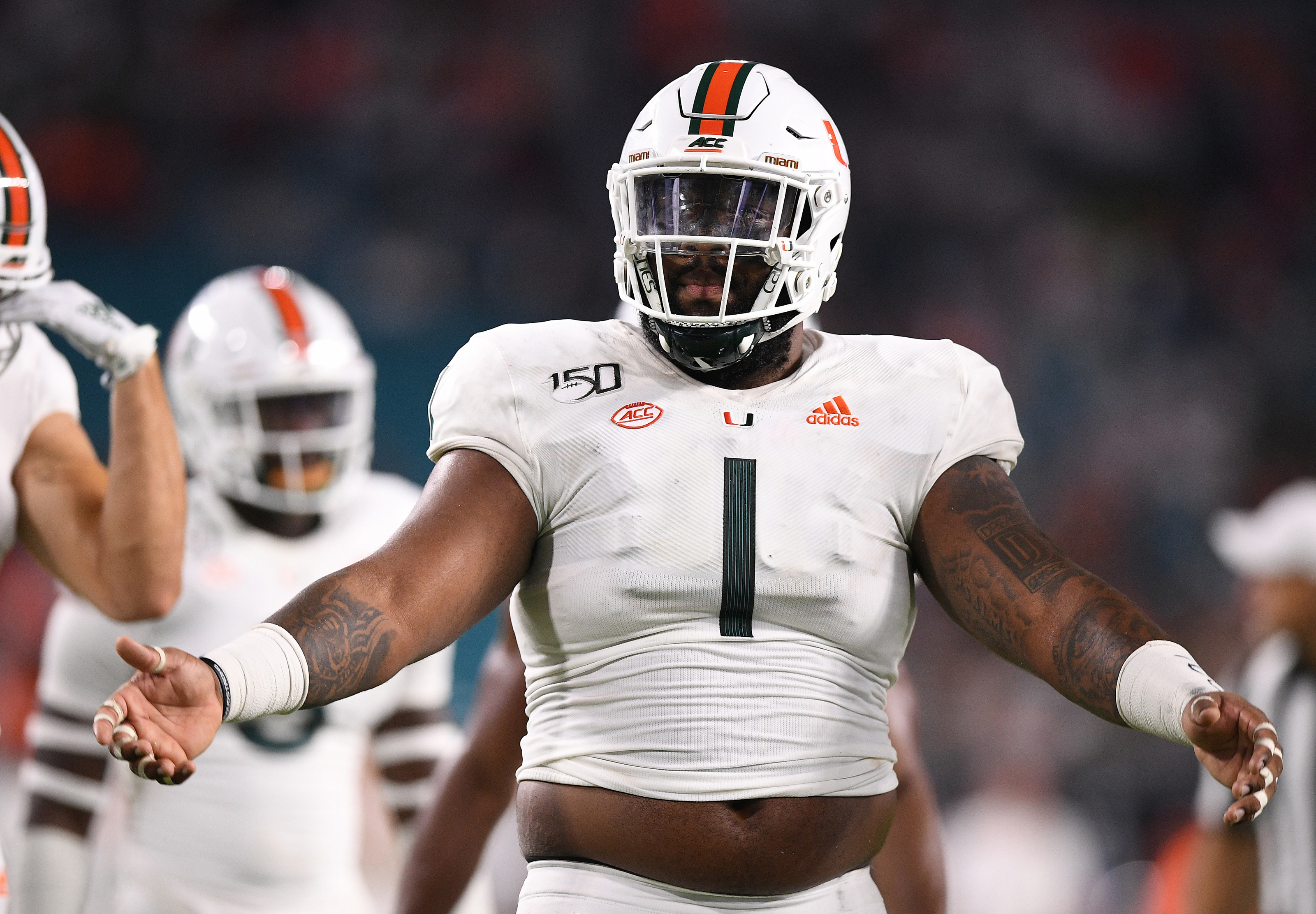 Miami Hurricanes Football on X: Leonard Taylor and Andy Borregales have  been named @ACCFootball Players of the Week after big time performances in  Saturday's win over Virginia. 🗞️:  @56reasons_  @Borregales_andy