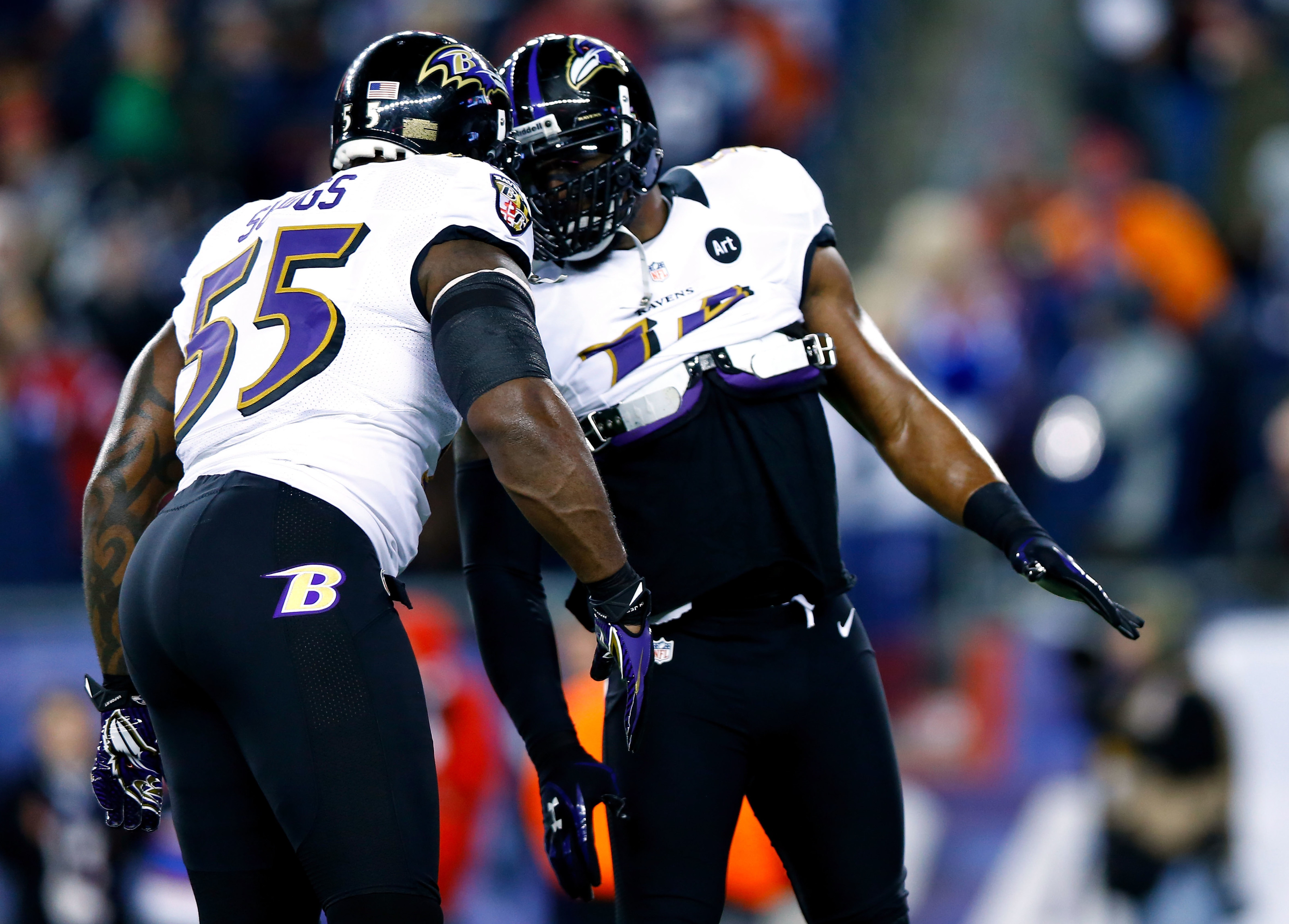 terrell suggs ray lewis ed reed