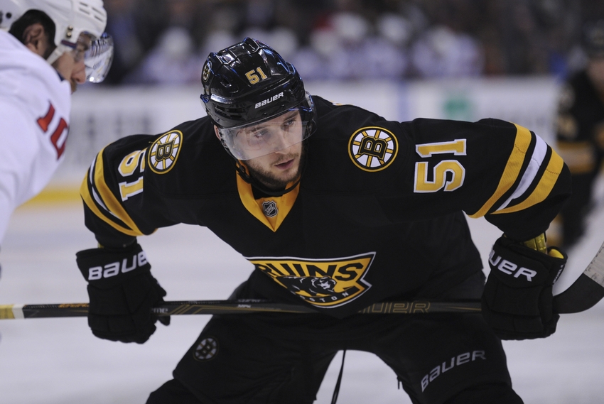 Ryan Spooner still in the mix, but Boston Bruins' roster getting