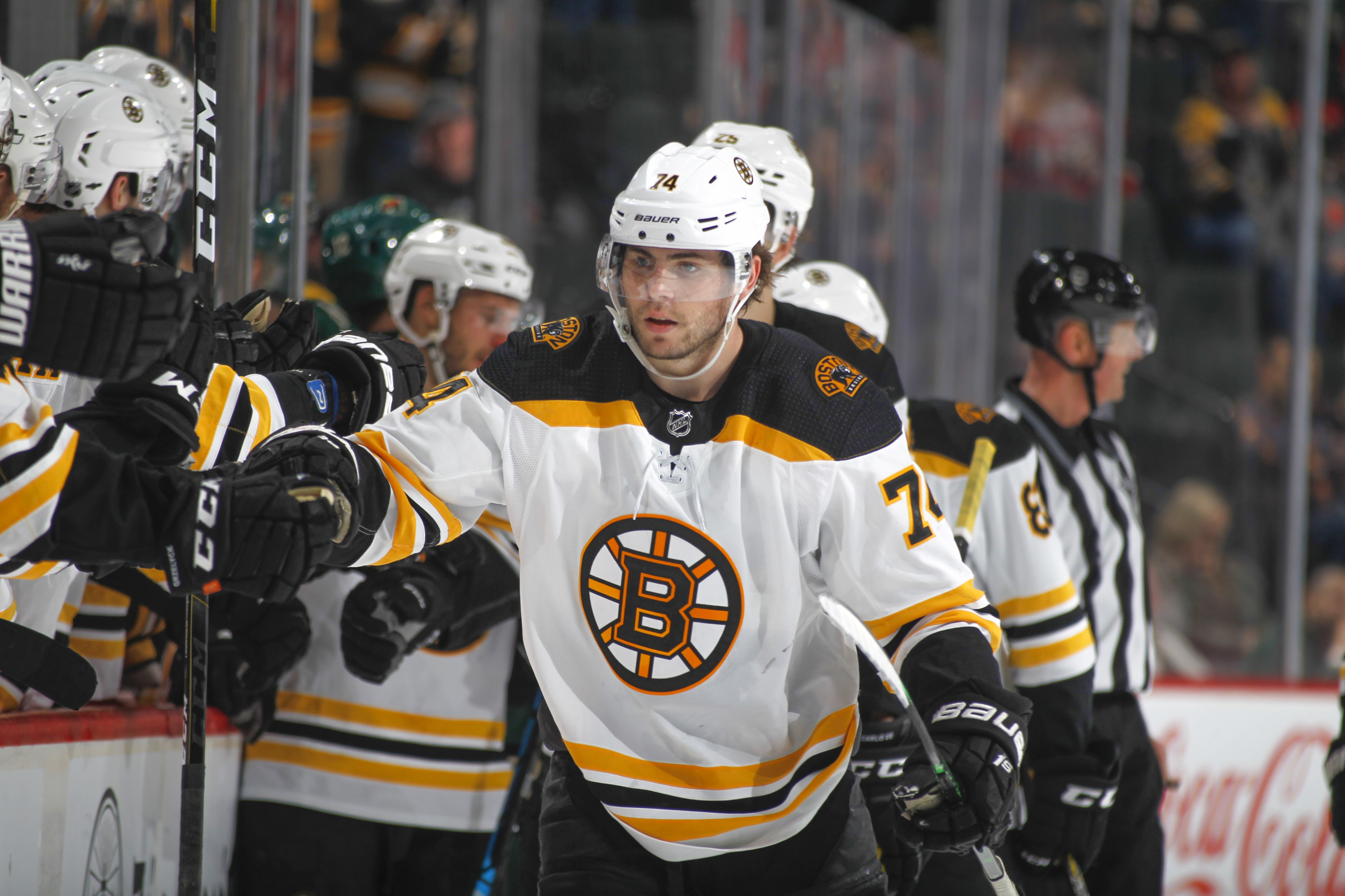 Boston Bruins Re-Sign Jake DeBrusk