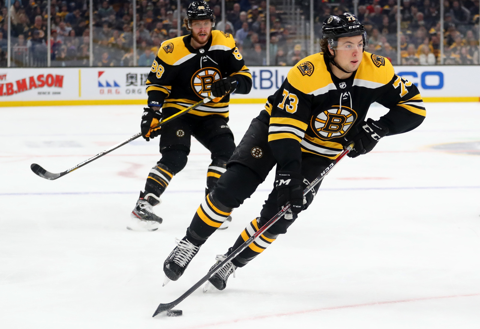 Bruins notebook: Charlie McAvoy stepping up to challenge as No. 1 defenseman