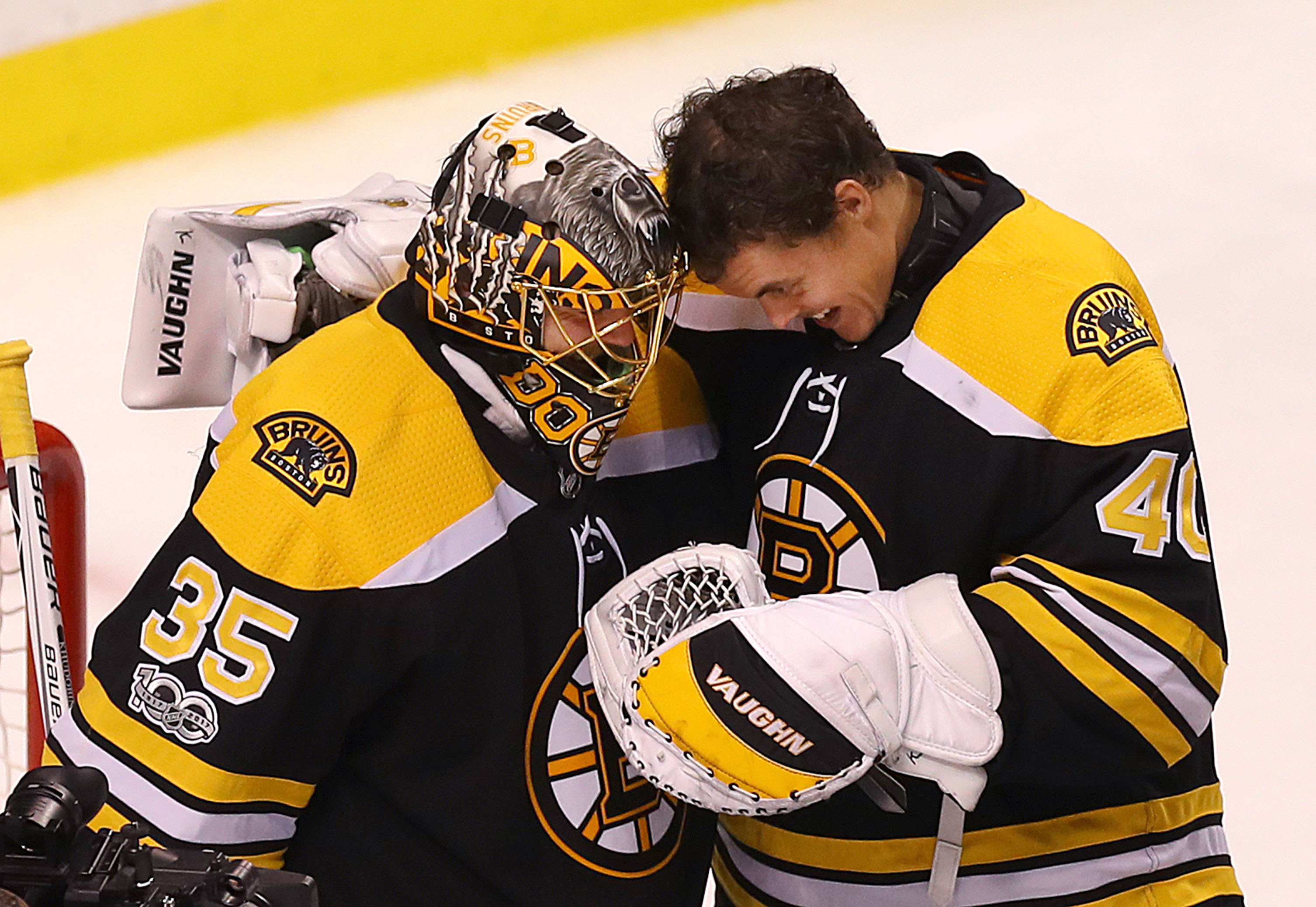NHL on X: Close-up of Tuukka Rask's camo warm-up jersey on Military  Appreciation Day in Boston.  / X