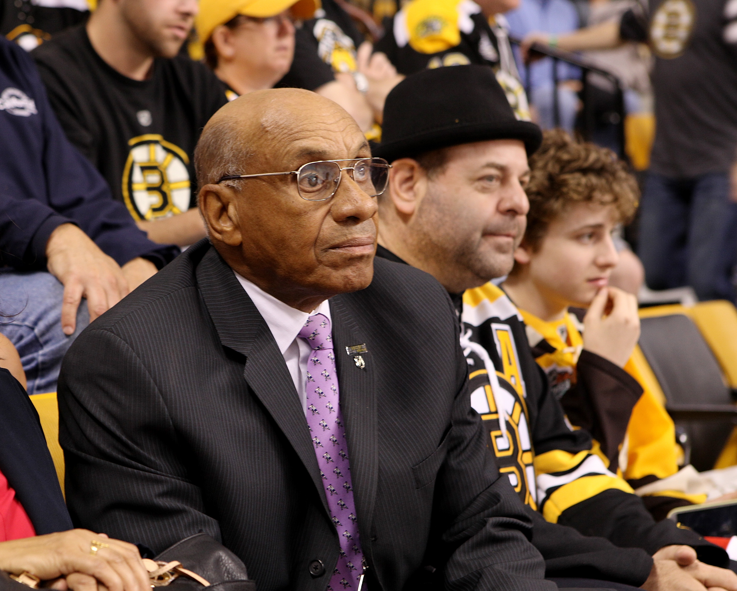 willie o'ree, 1961: scored that one for the whole town of