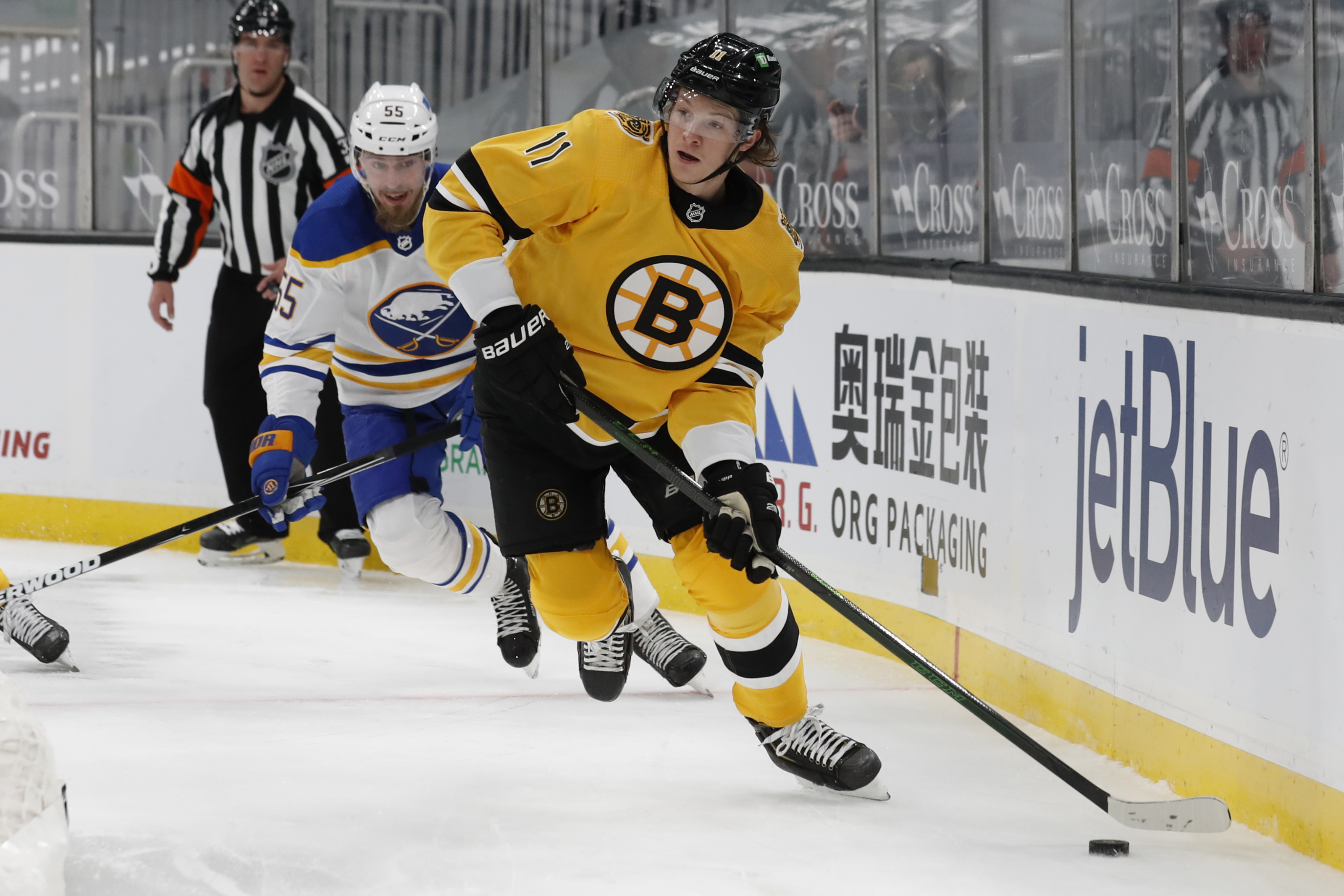 Who Plays LW on Bruins 2nd Line + What is Trent Frederic's Role