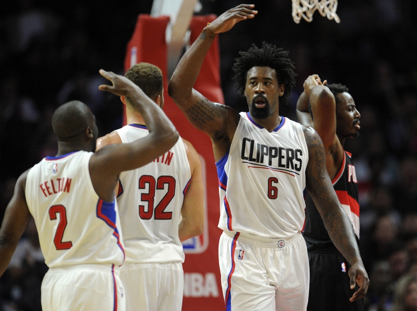 Los Angeles Clippers - DeAndre Jordan Fast Break NBA Jersey :: FansMania