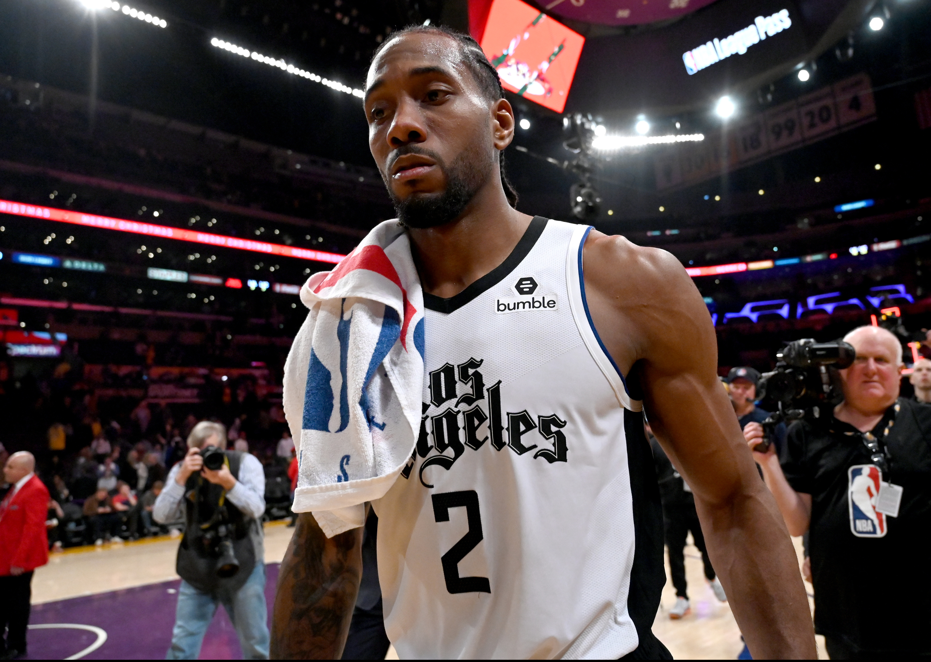Kawhi Leonard not surprised about All-Star Game being played
