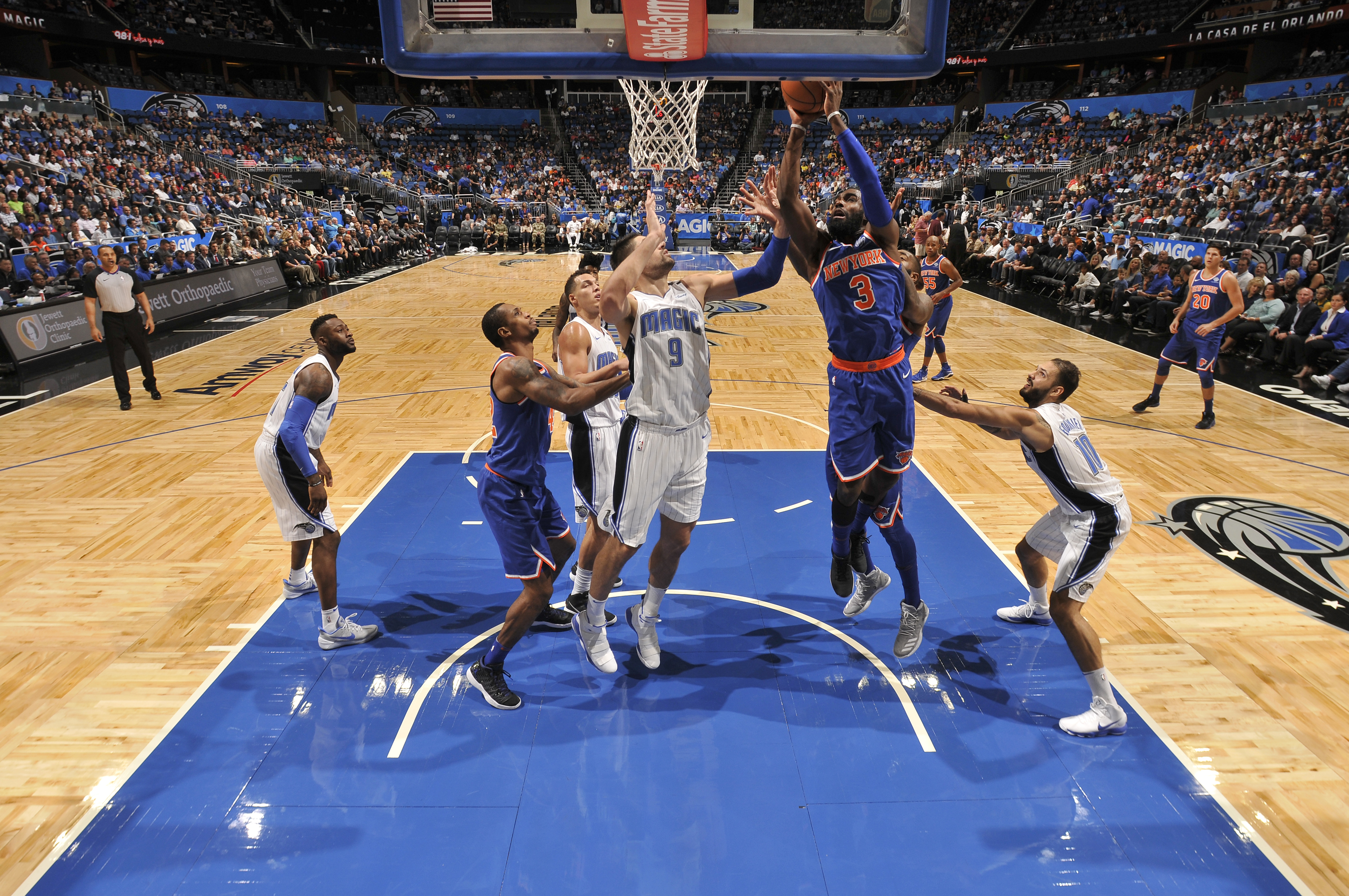 Orlando Magic Let Frustration Out In Loss To New York Knicks