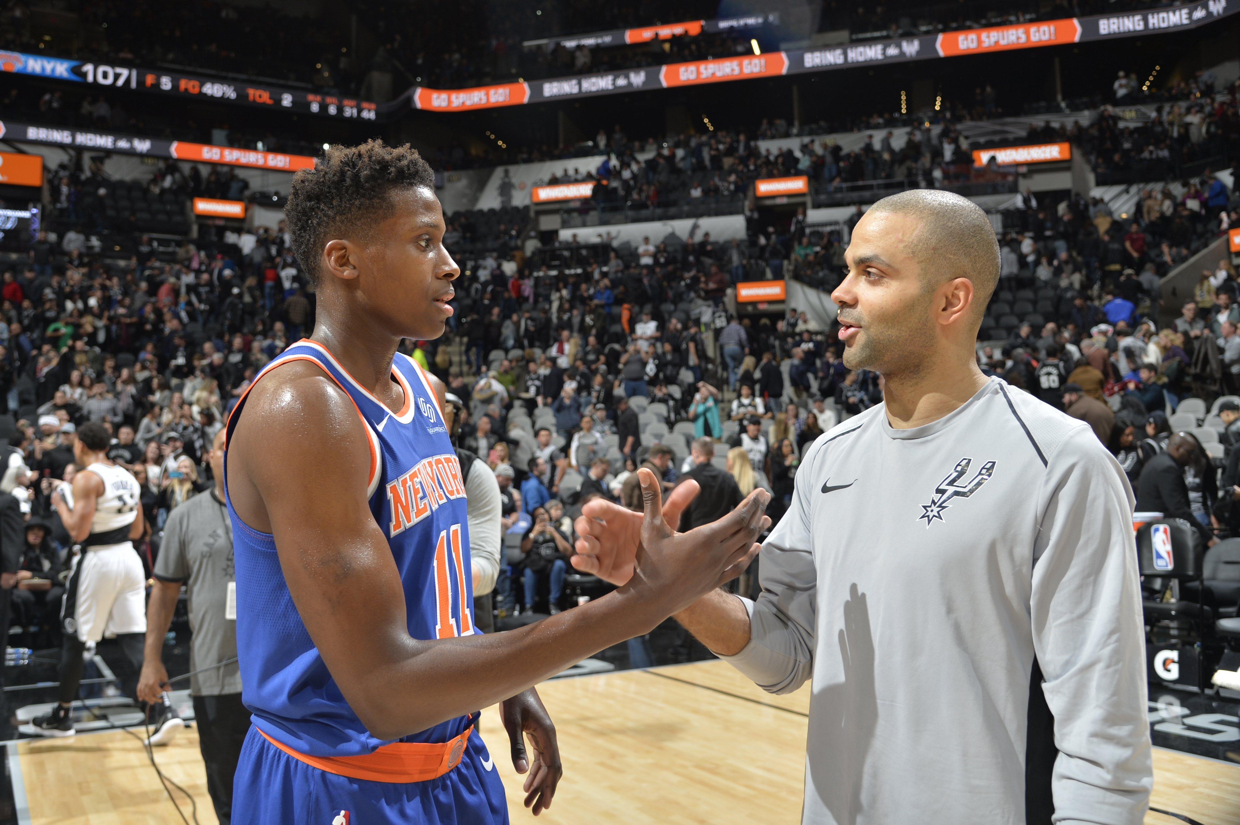 Rising Stars Challenge: Taking a look at Frank Ntilikina and the three  other young point guards – New York Daily News